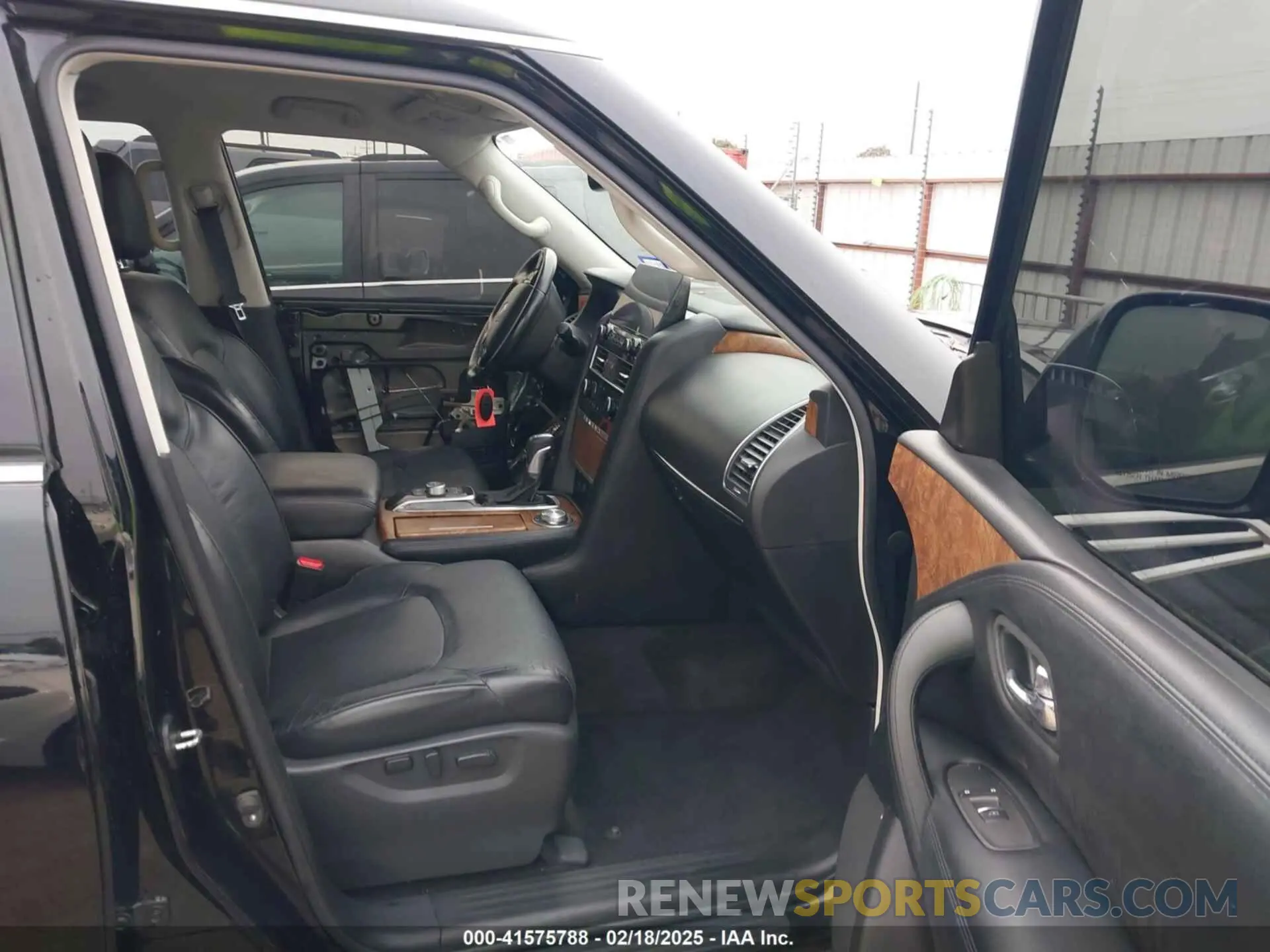 5 fotografías del automóvil dañado JN8AY2BB4M9792540 NISSAN ARMADA 2021