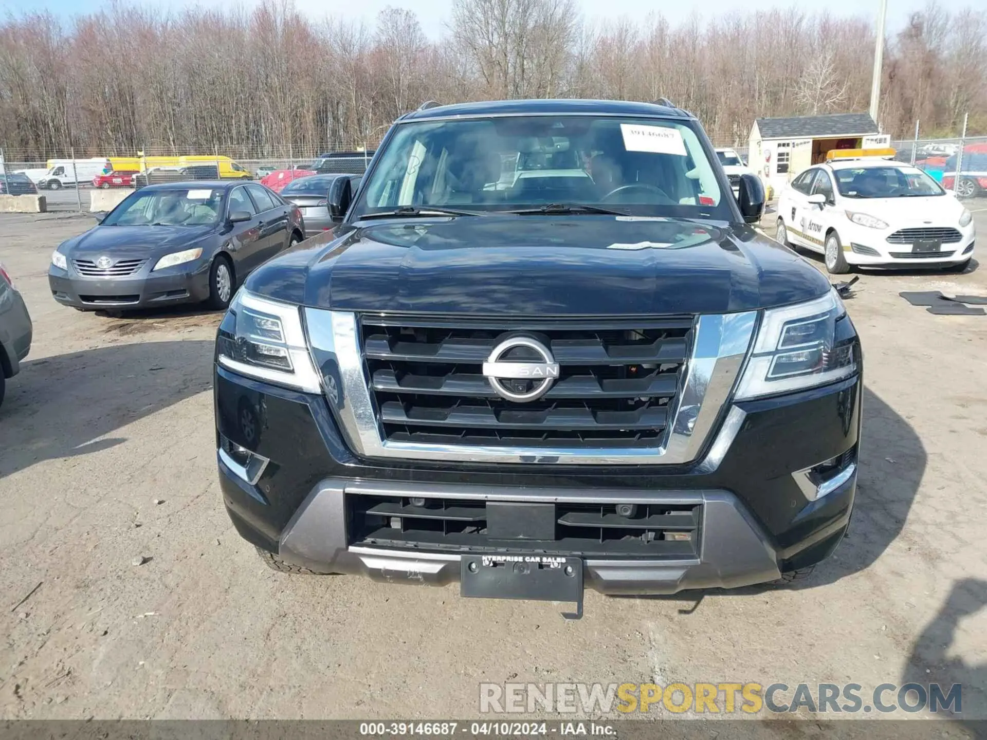12 fotografías del automóvil dañado JN8AY2BB7M9793603 NISSAN ARMADA 2021