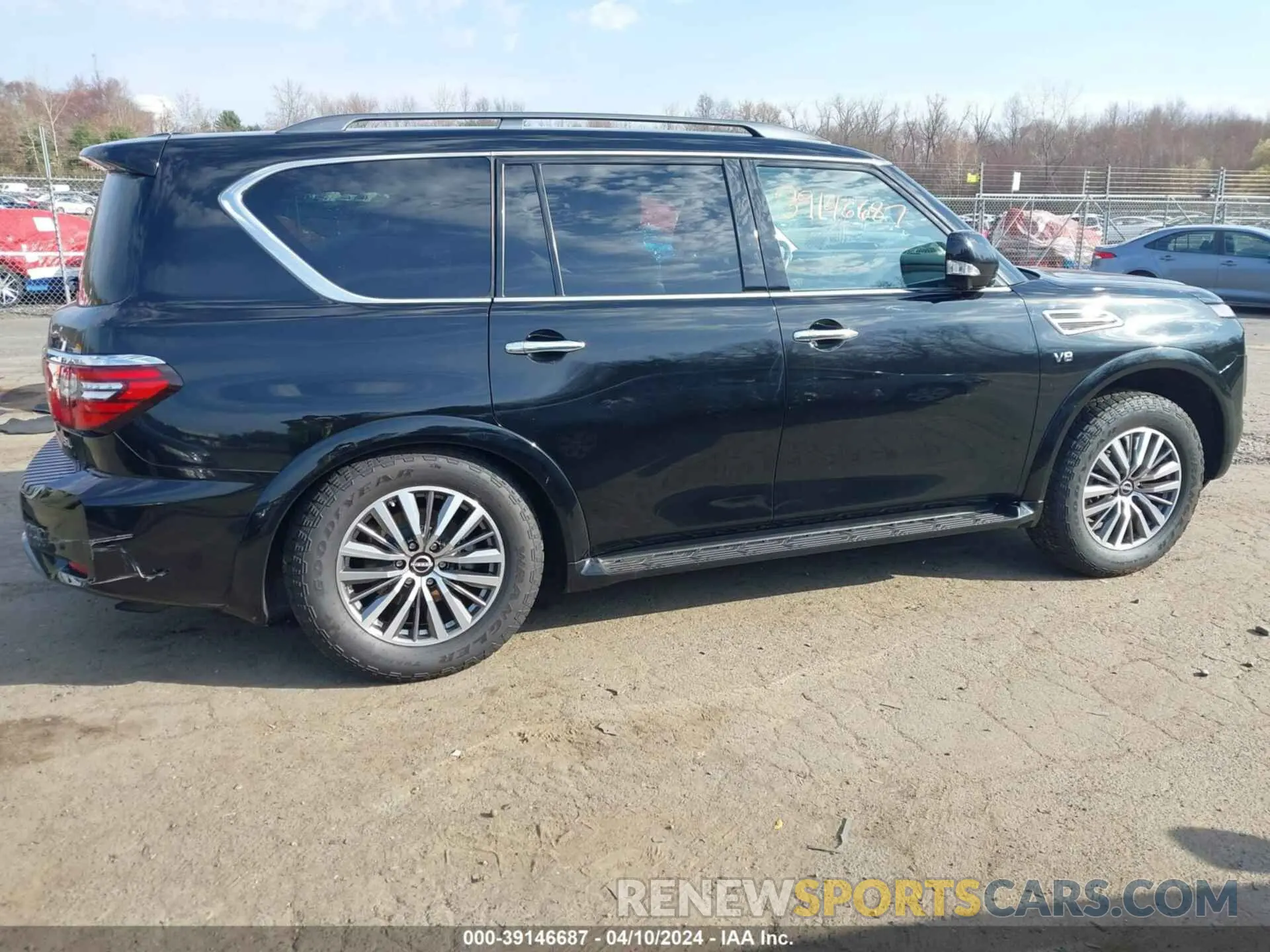 13 fotografías del automóvil dañado JN8AY2BB7M9793603 NISSAN ARMADA 2021