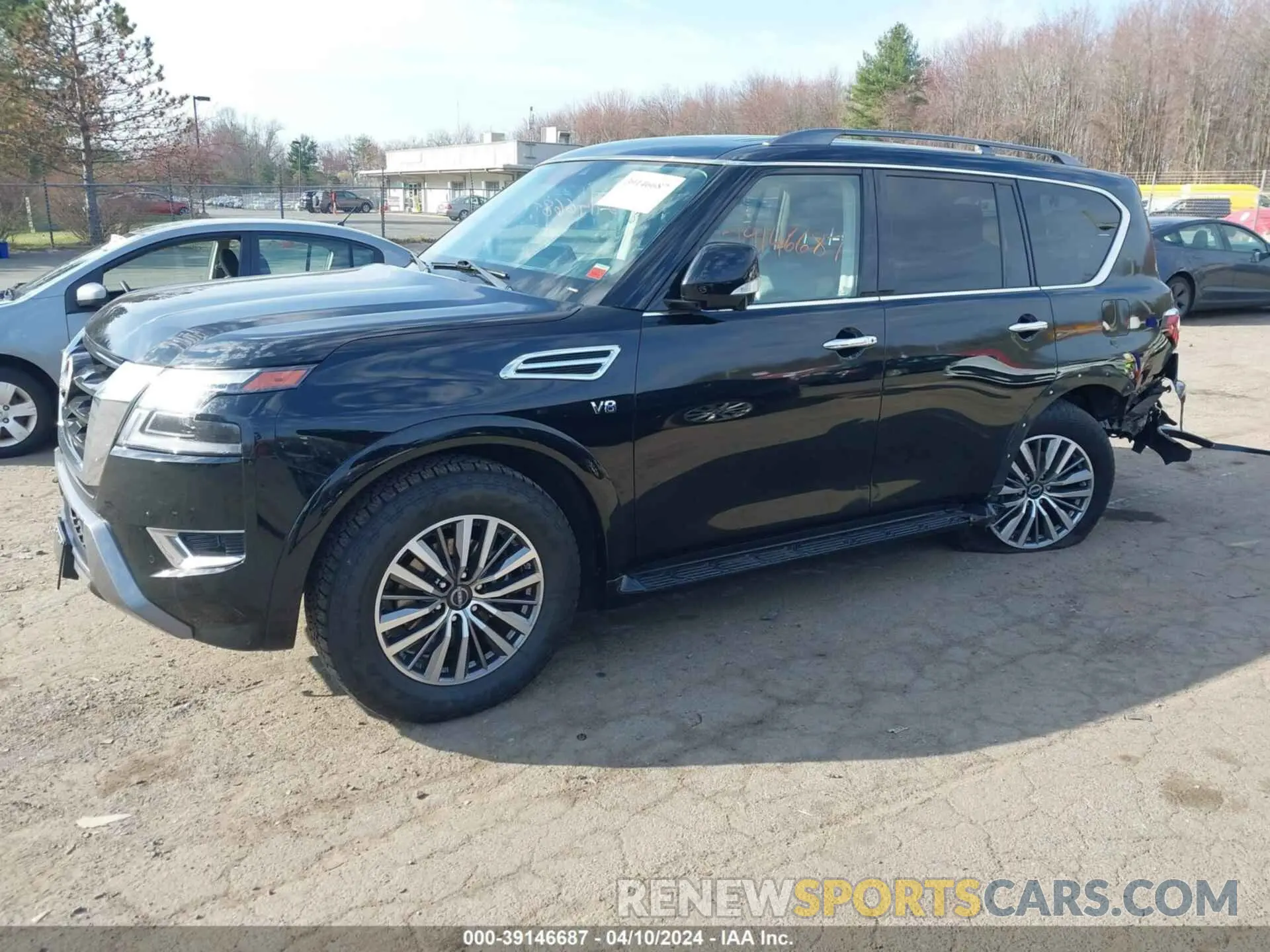 14 fotografías del automóvil dañado JN8AY2BB7M9793603 NISSAN ARMADA 2021