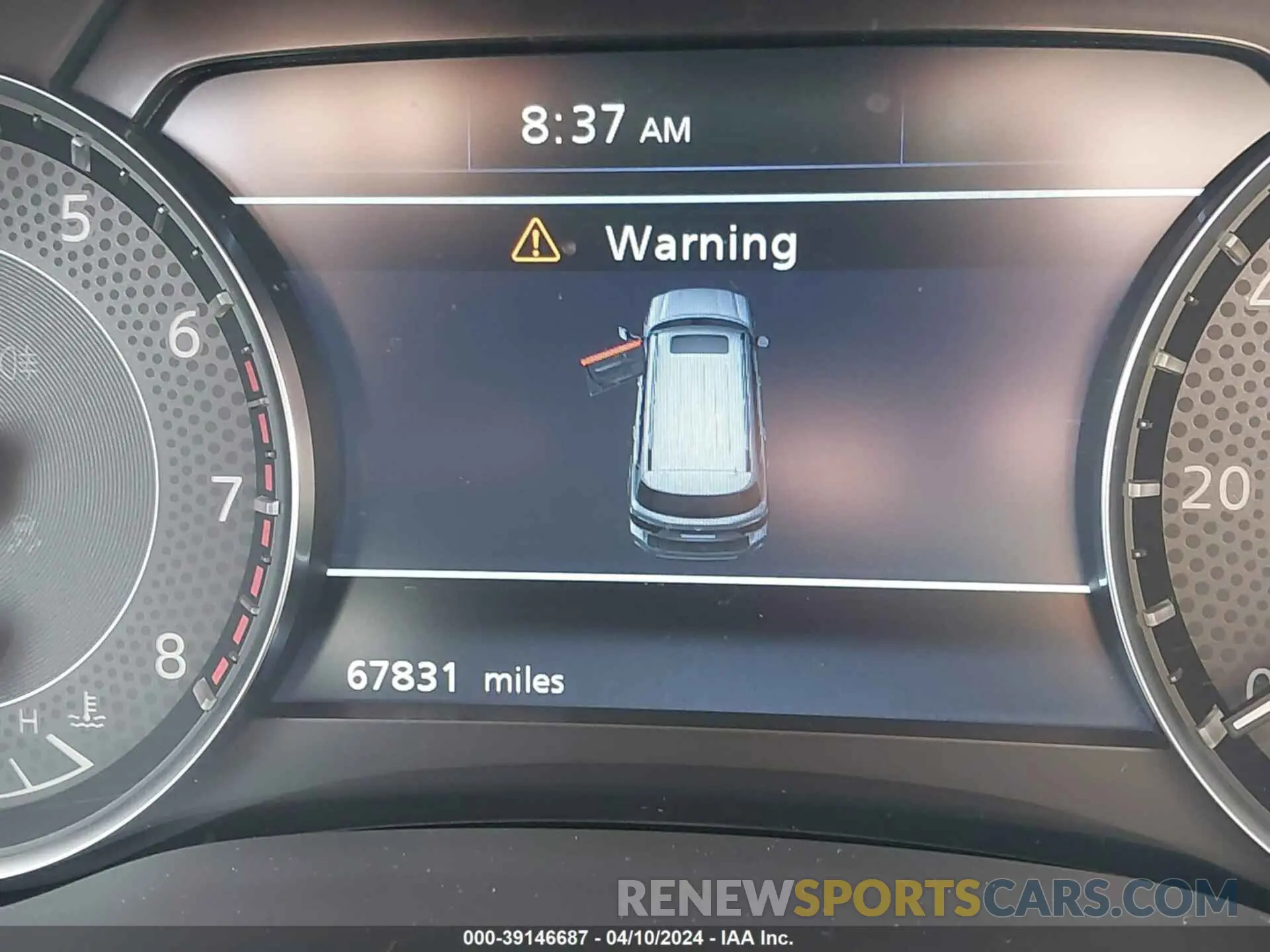 7 fotografías del automóvil dañado JN8AY2BB7M9793603 NISSAN ARMADA 2021