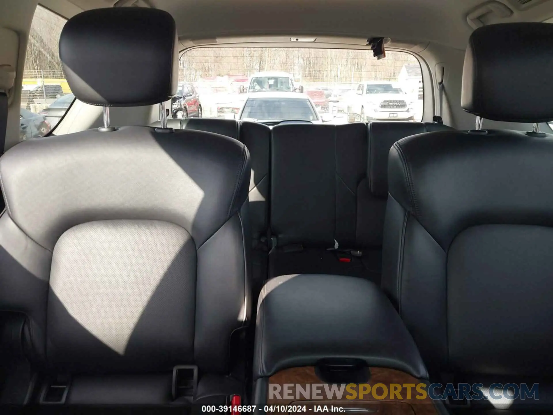 8 fotografías del automóvil dañado JN8AY2BB7M9793603 NISSAN ARMADA 2021