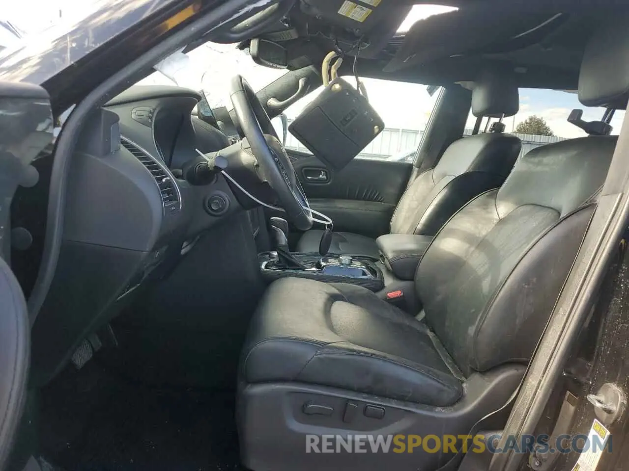 7 fotografías del automóvil dañado JN8AY2BB9M9791982 NISSAN ARMADA 2021