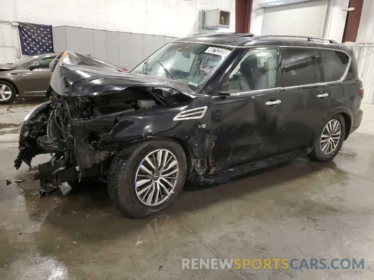 1 fotografías del automóvil dañado JN8AY2BB9M9795028 NISSAN ARMADA 2021