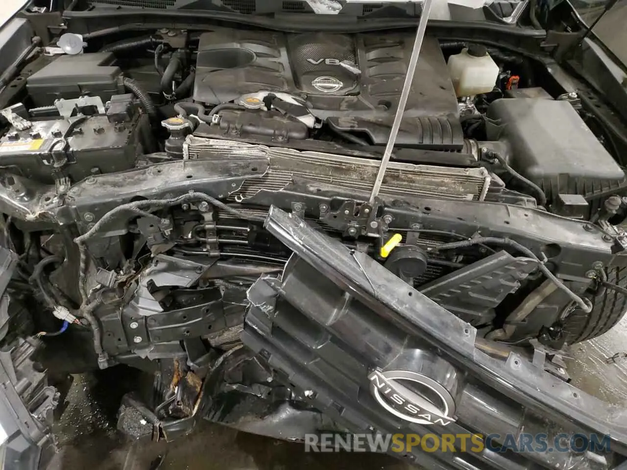 12 fotografías del automóvil dañado JN8AY2BB9M9795028 NISSAN ARMADA 2021