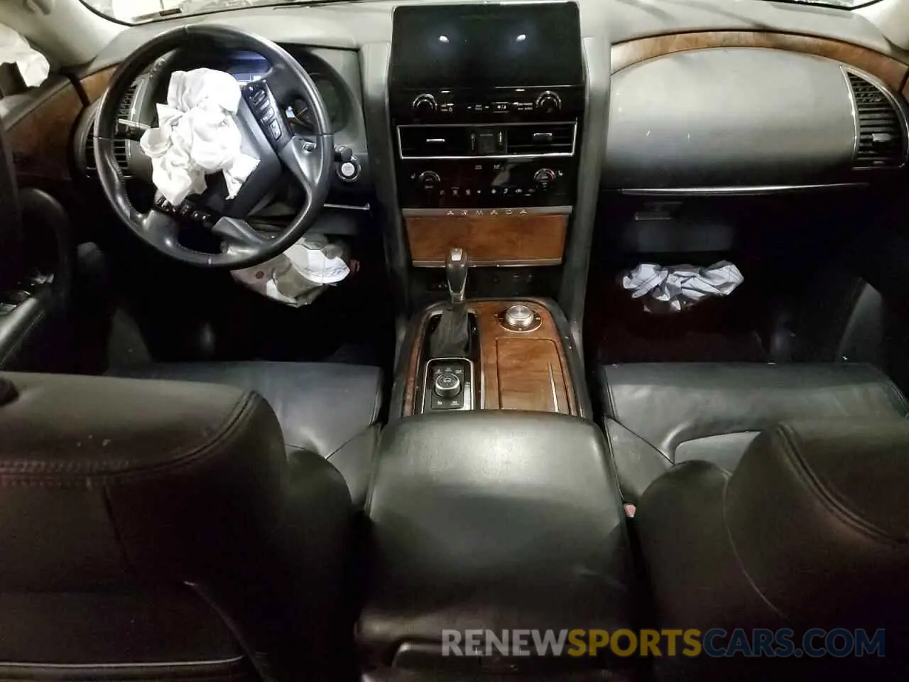 8 fotografías del automóvil dañado JN8AY2BB9M9795028 NISSAN ARMADA 2021
