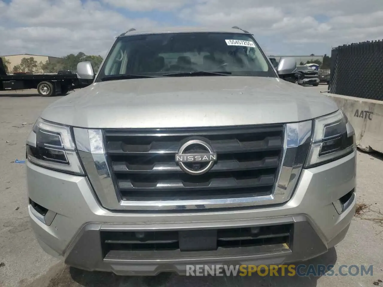 5 fotografías del automóvil dañado JN8AY2BC6M9148045 NISSAN ARMADA 2021