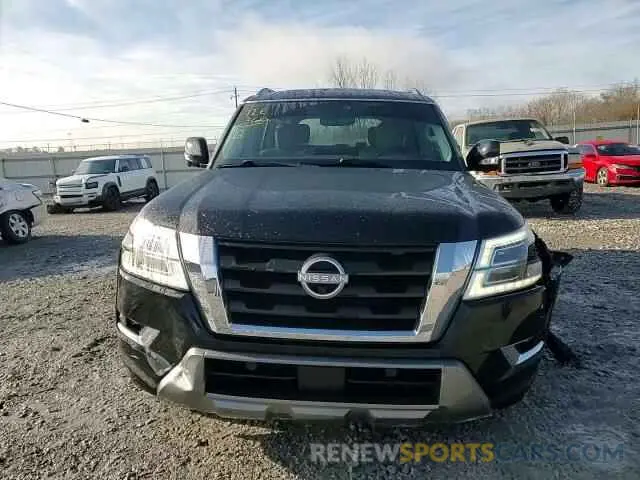 12 fotografías del automóvil dañado JN8AY2BC8M9145034 NISSAN ARMADA 2021