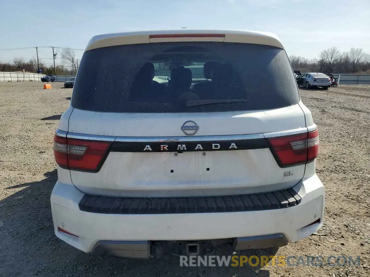 6 fotografías del automóvil dañado JN8AY2BD2M9662127 NISSAN ARMADA 2021