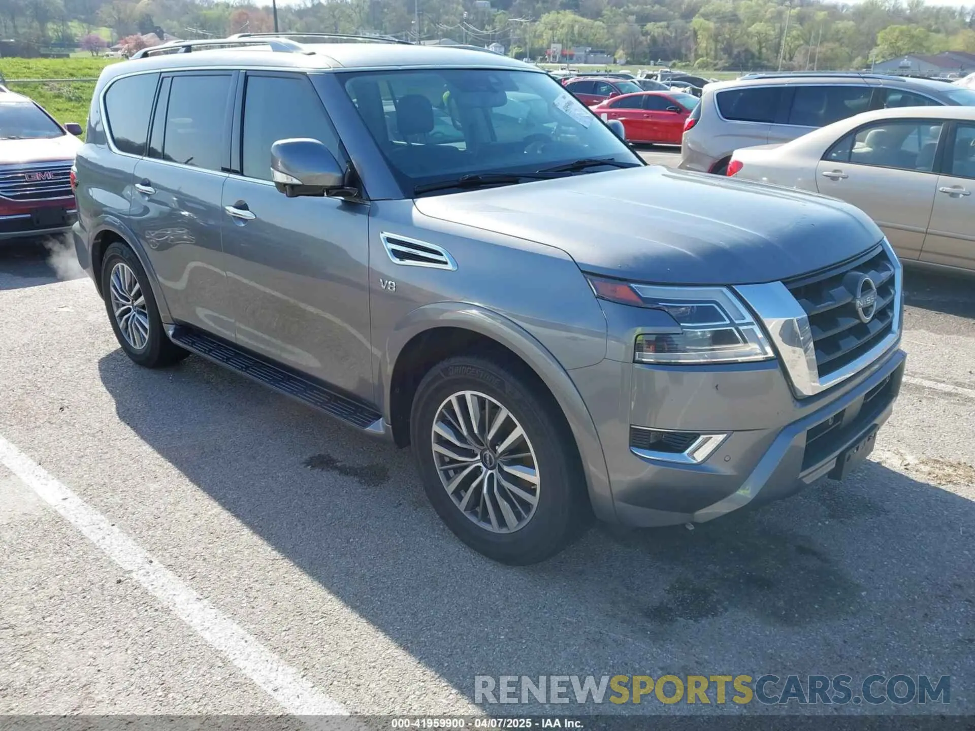 1 fotografías del automóvil dañado JN8AY2BD6M9662910 NISSAN ARMADA 2021