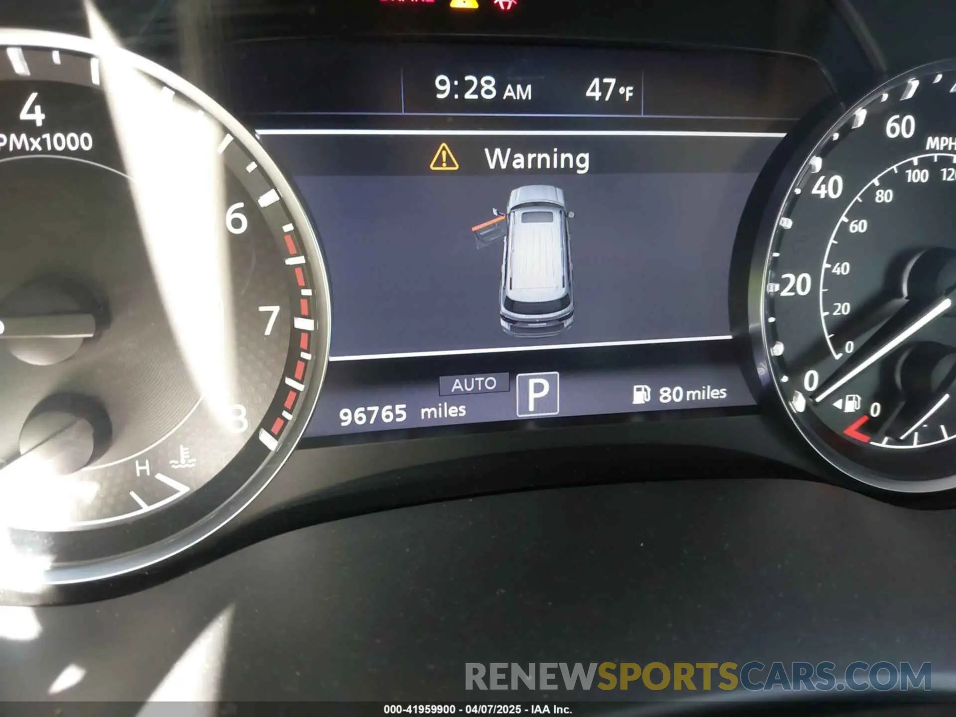 15 fotografías del automóvil dañado JN8AY2BD6M9662910 NISSAN ARMADA 2021