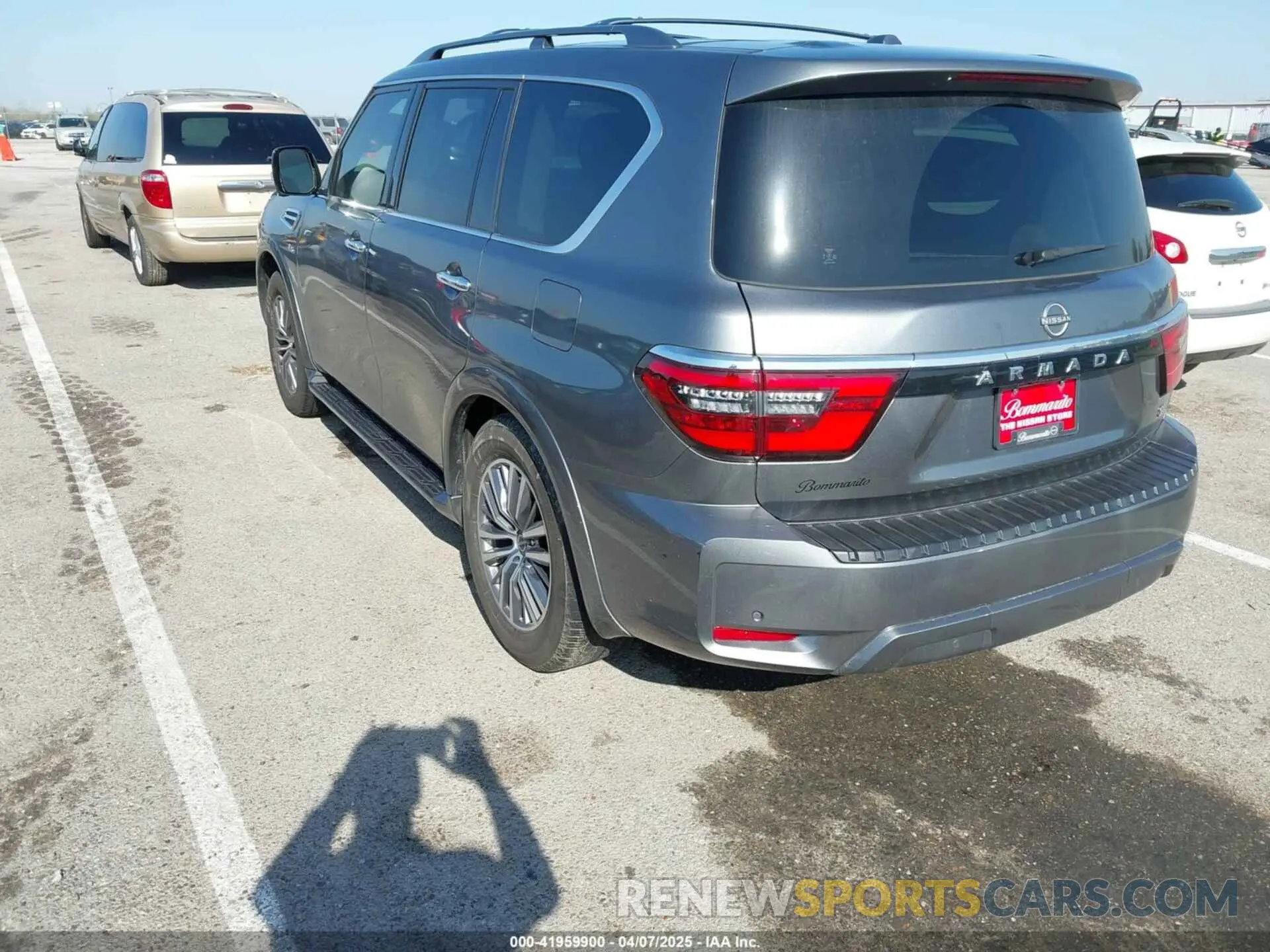 3 fotografías del automóvil dañado JN8AY2BD6M9662910 NISSAN ARMADA 2021