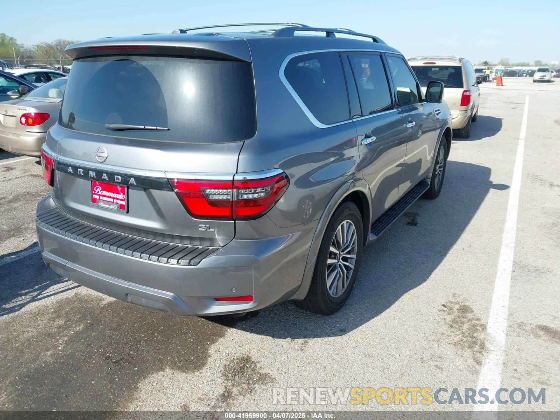 4 fotografías del automóvil dañado JN8AY2BD6M9662910 NISSAN ARMADA 2021