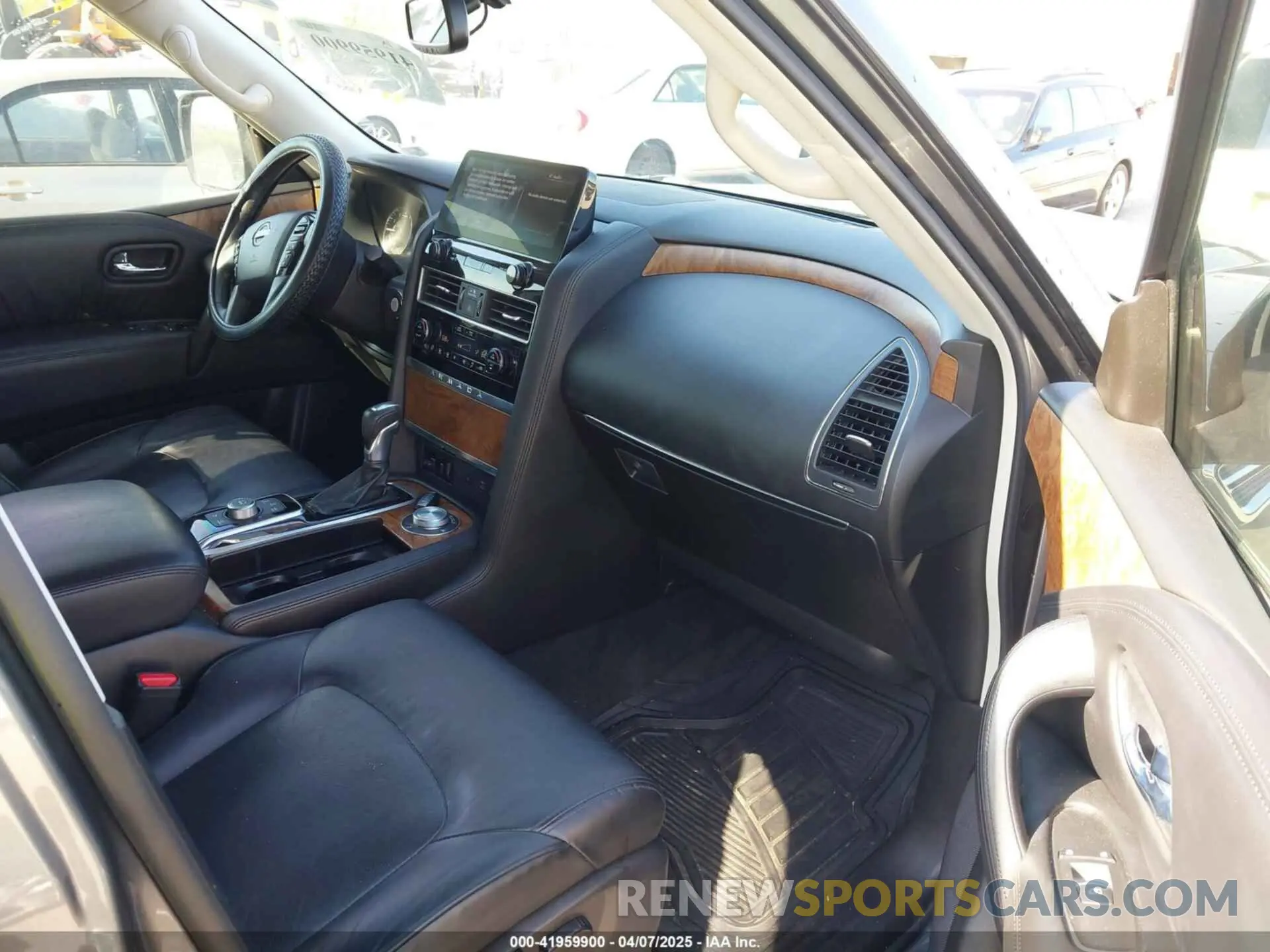 5 fotografías del automóvil dañado JN8AY2BD6M9662910 NISSAN ARMADA 2021