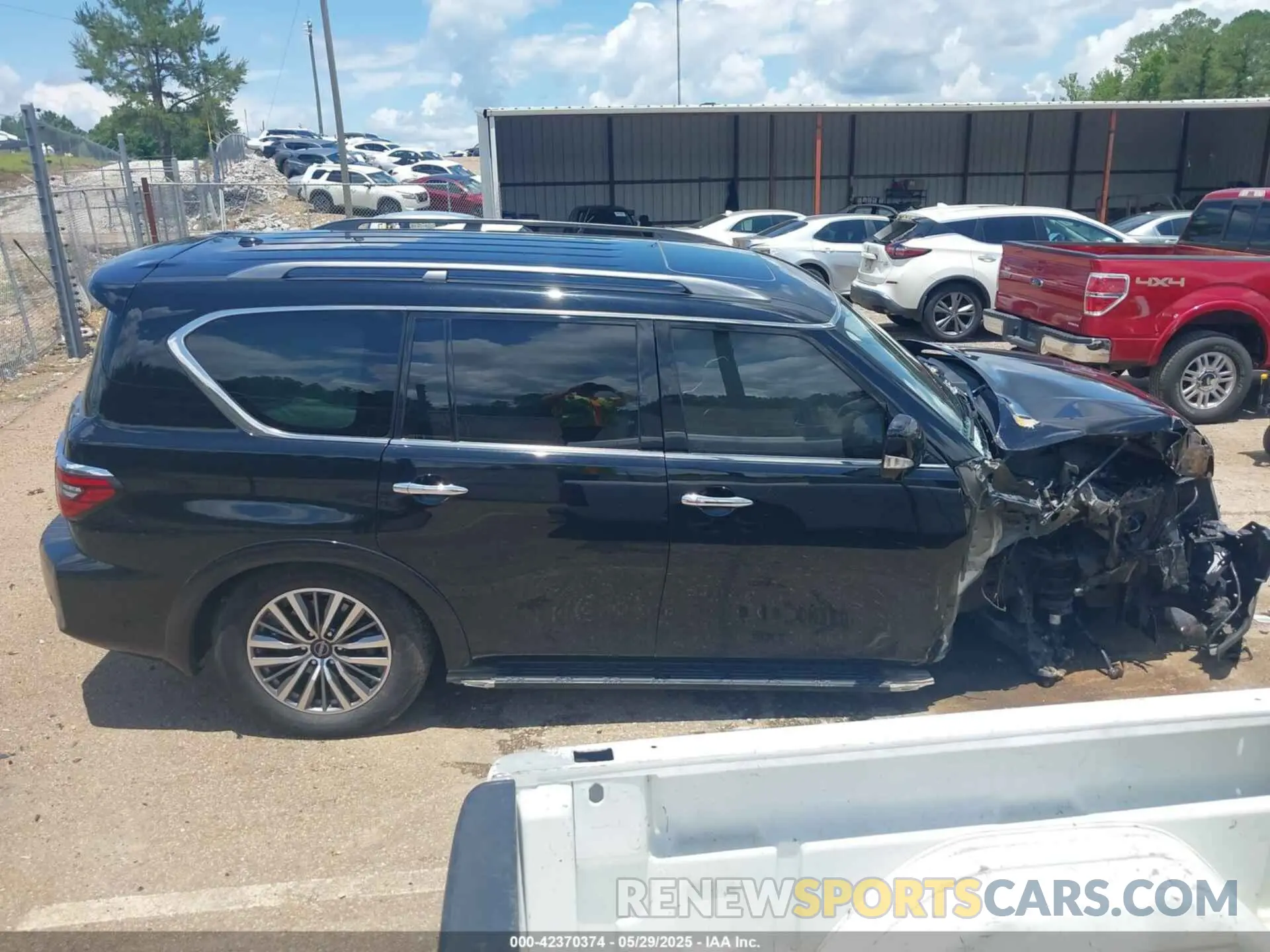 14 fotografías del automóvil dañado JN8AY2BDXM937227Z NISSAN ARMADA 2021