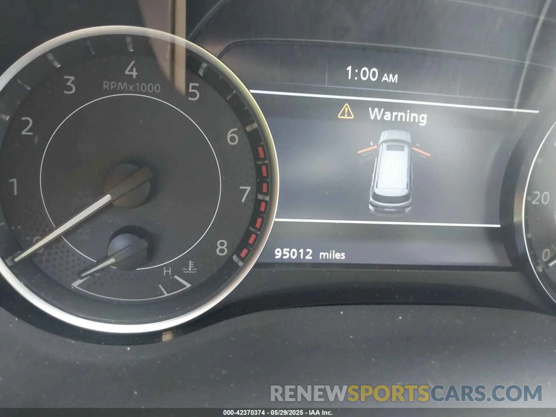 7 fotografías del automóvil dañado JN8AY2BDXM937227Z NISSAN ARMADA 2021