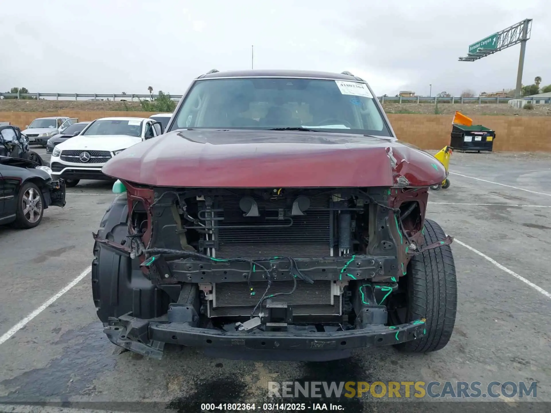 13 fotografías del automóvil dañado JN8AY2DA6M9373352 NISSAN ARMADA 2021