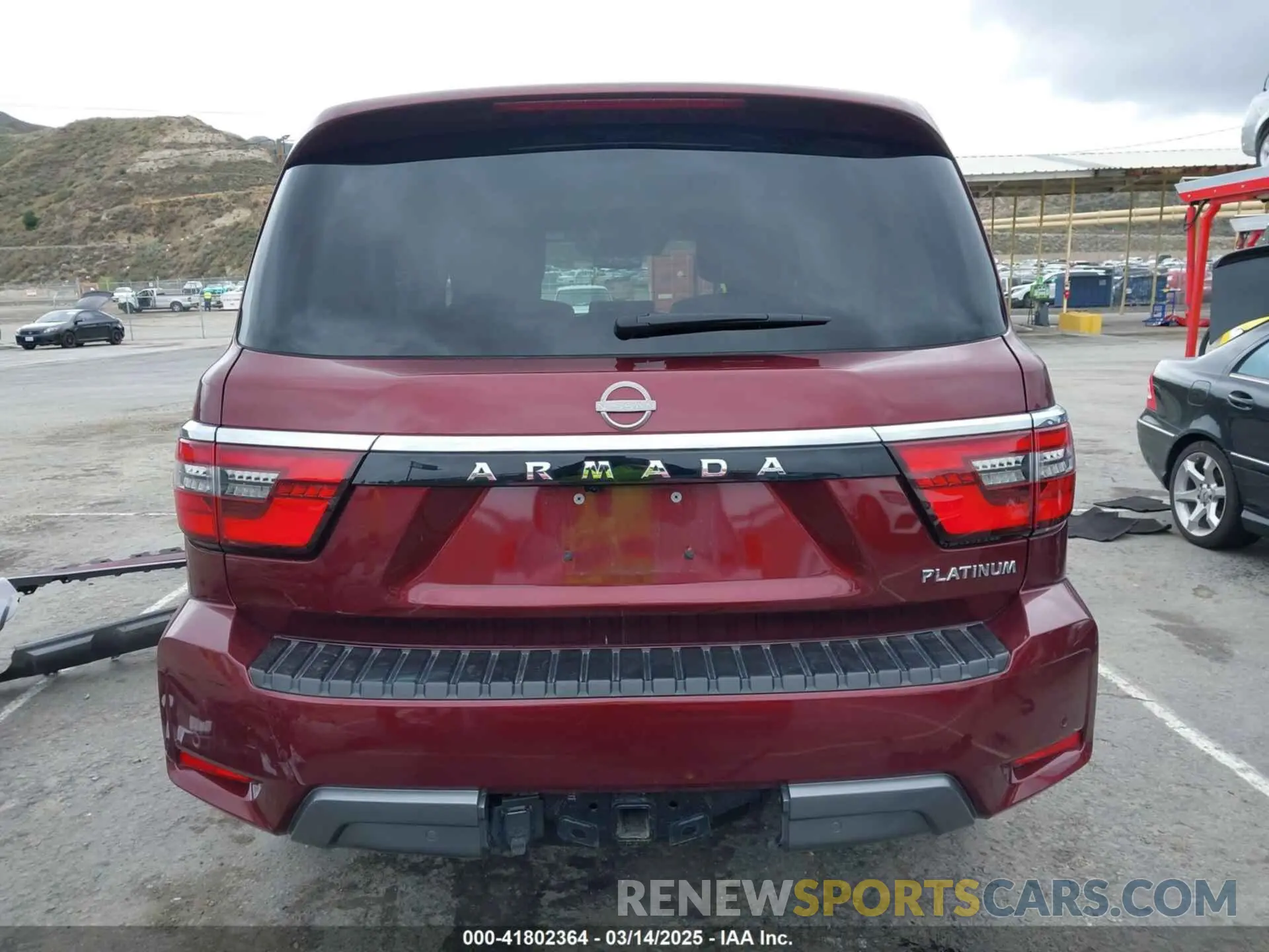 17 fotografías del automóvil dañado JN8AY2DA6M9373352 NISSAN ARMADA 2021