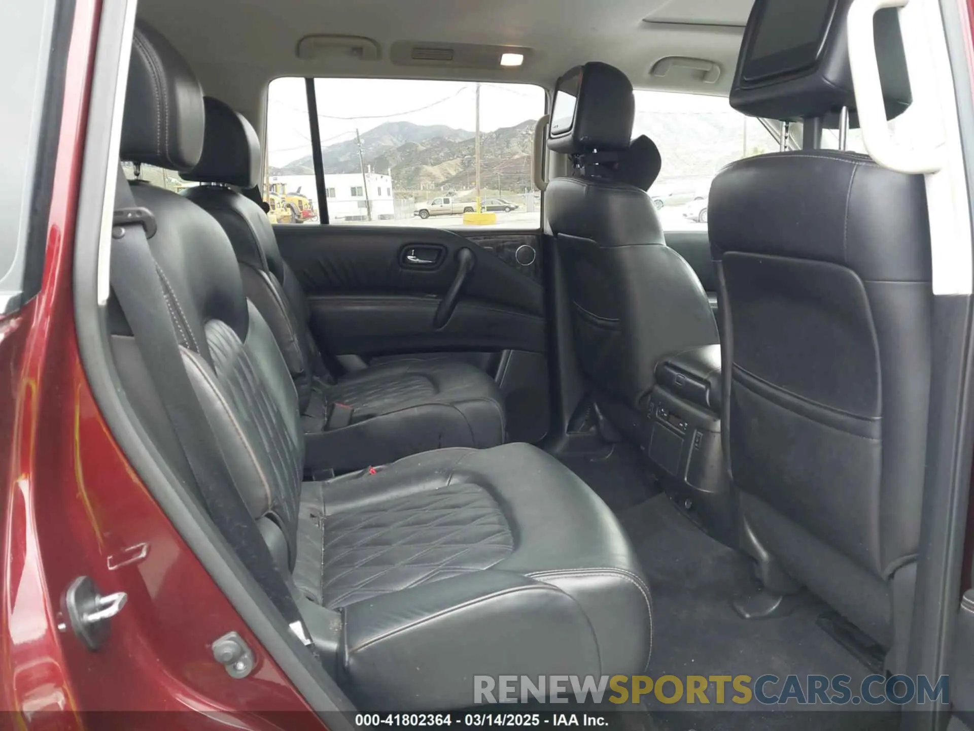 8 fotografías del automóvil dañado JN8AY2DA6M9373352 NISSAN ARMADA 2021