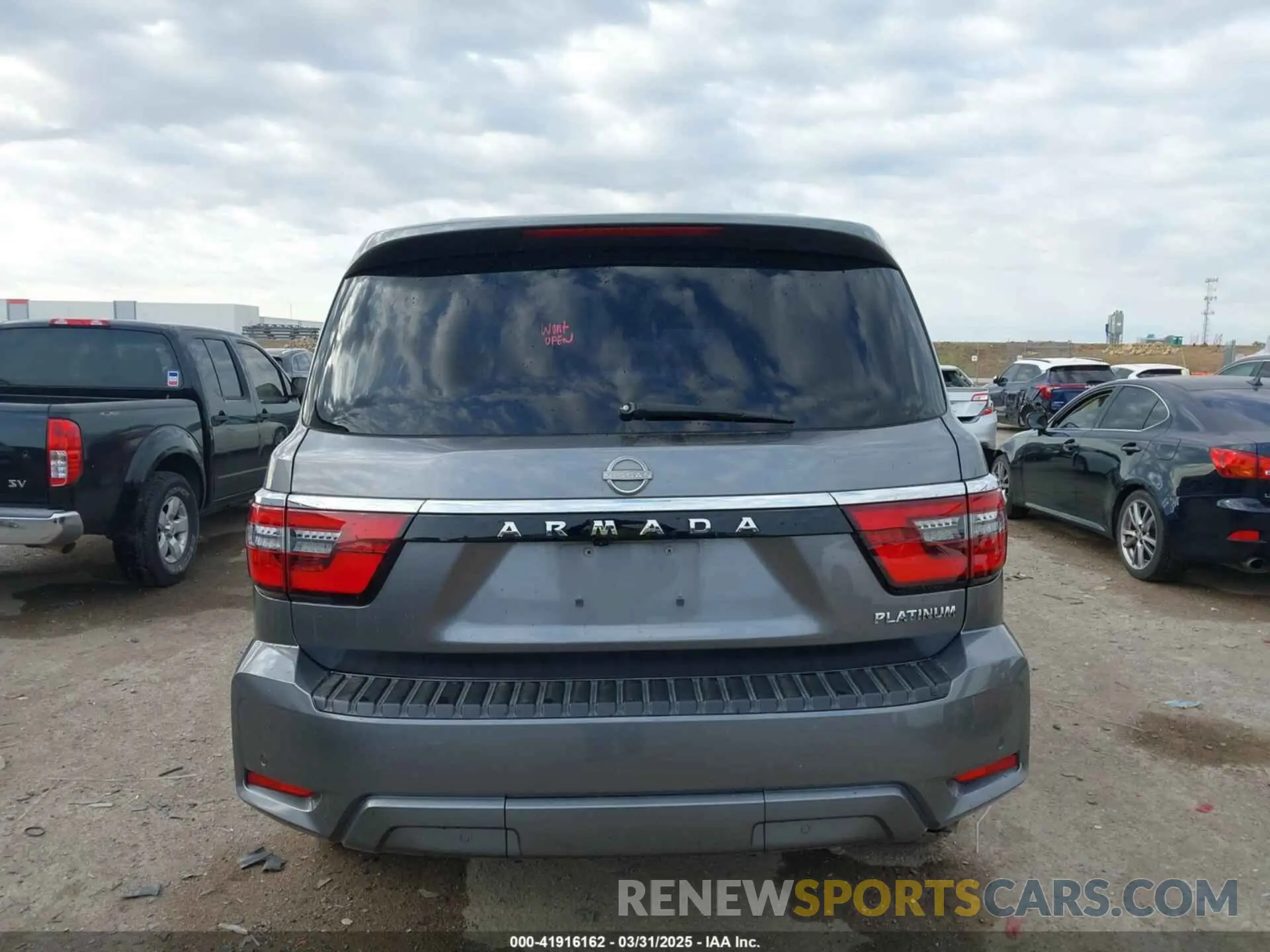 16 fotografías del automóvil dañado JN8AY2DA7M9372064 NISSAN ARMADA 2021