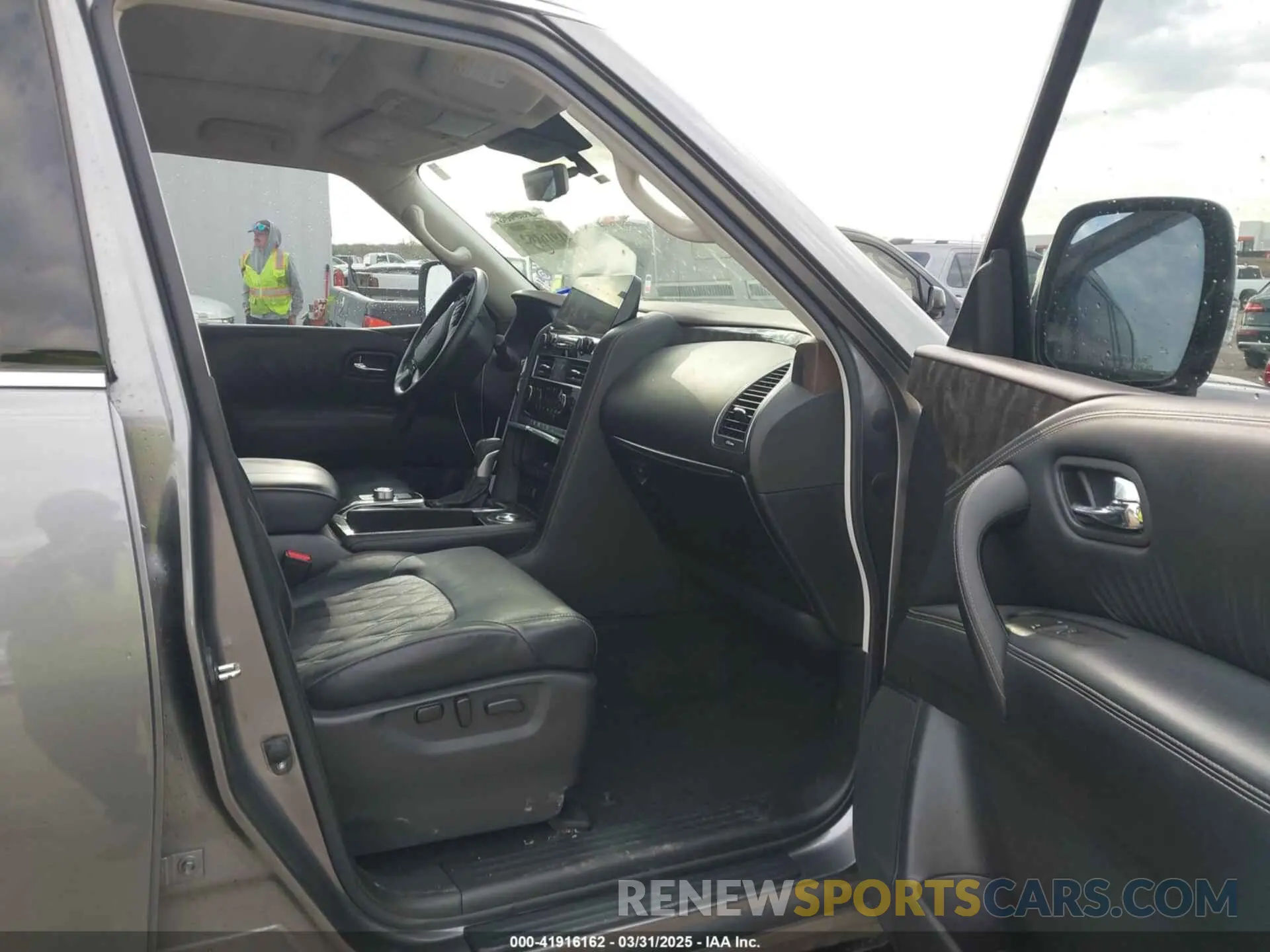5 fotografías del automóvil dañado JN8AY2DA7M9372064 NISSAN ARMADA 2021
