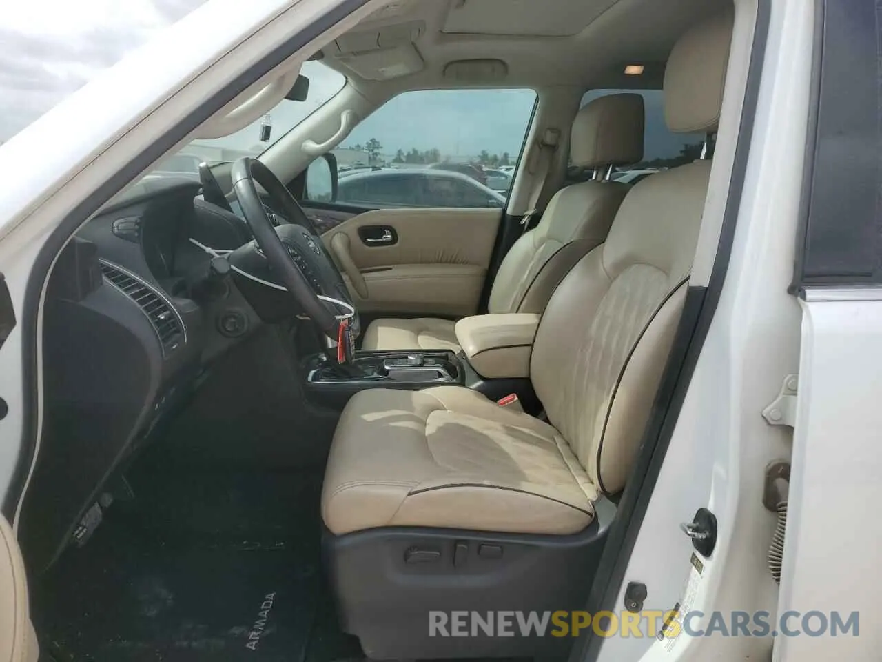 7 fotografías del automóvil dañado JN8AY2DBXM9791048 NISSAN ARMADA 2021