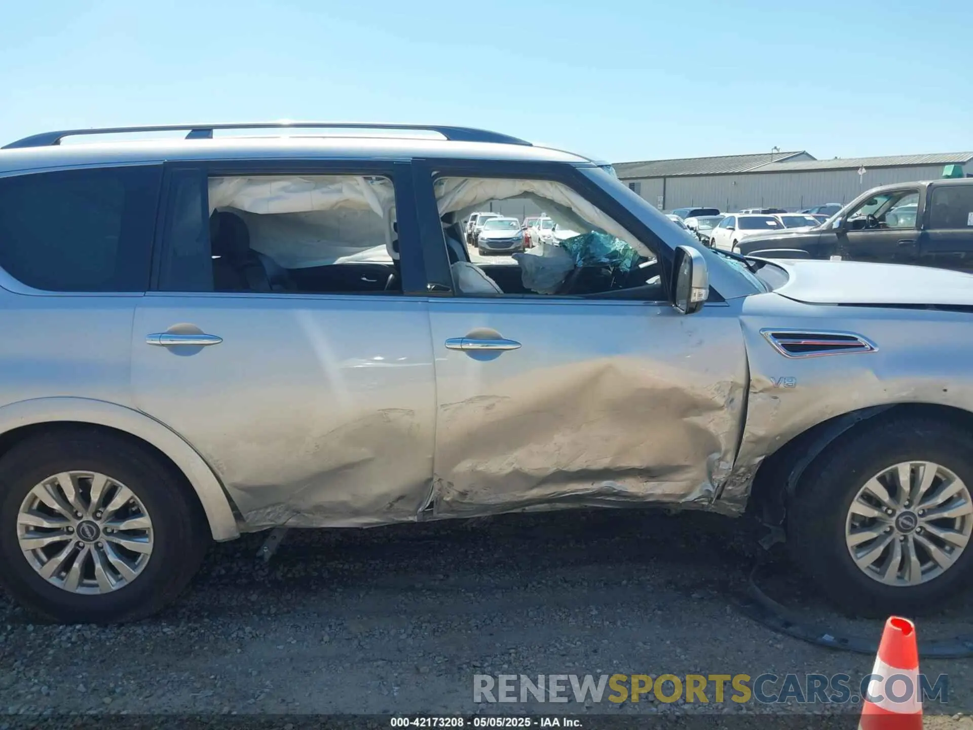 13 fotografías del automóvil dañado JN8AY2AC2N9162494 NISSAN ARMADA 2022