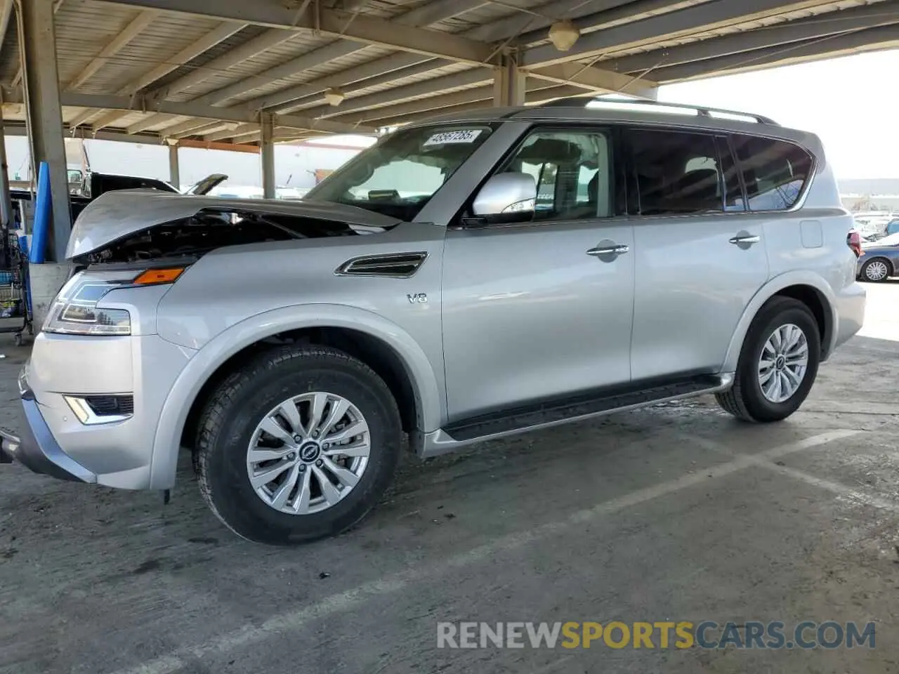 1 fotografías del automóvil dañado JN8AY2AD1N9678385 NISSAN ARMADA 2022