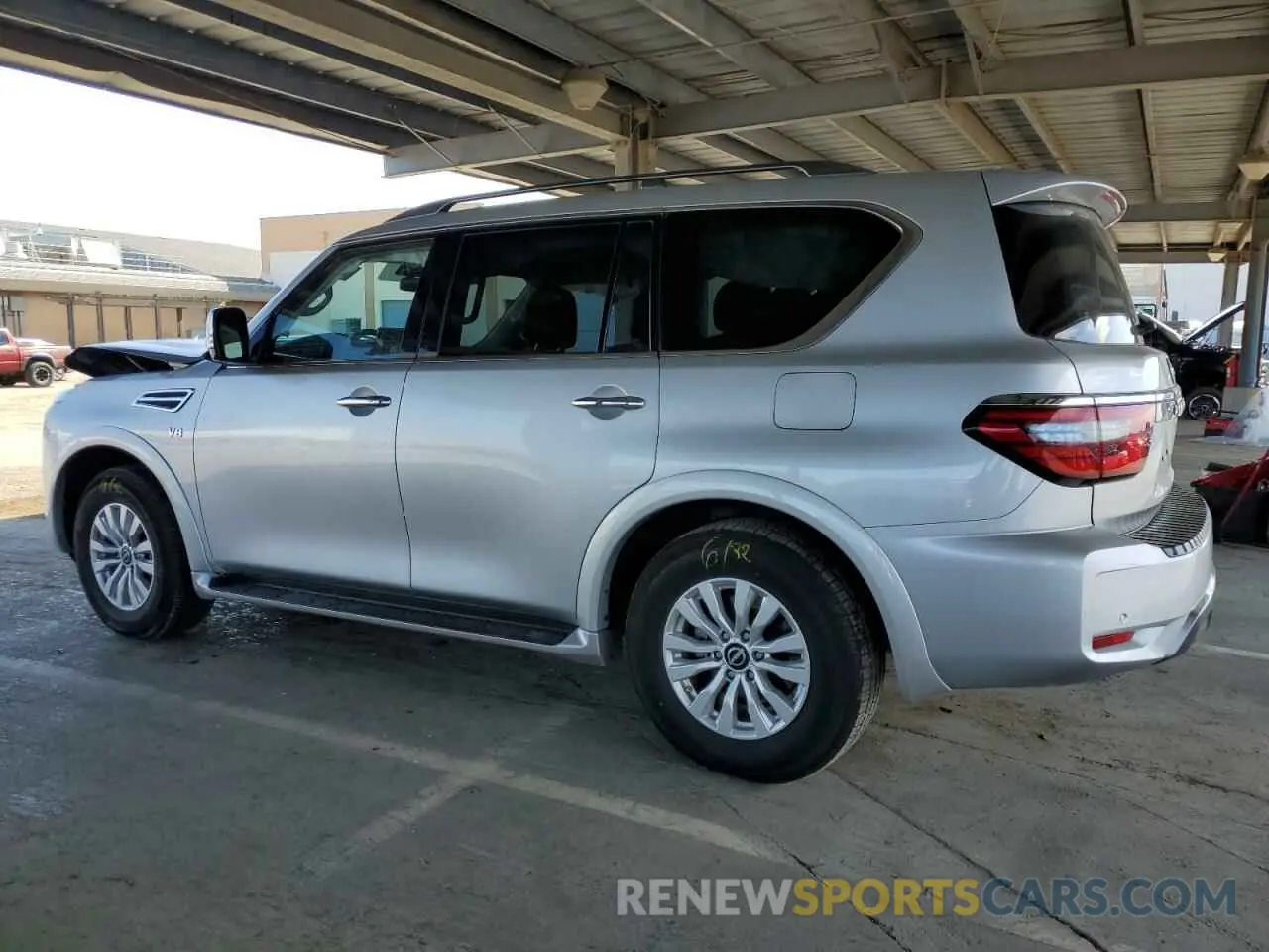 2 fotografías del automóvil dañado JN8AY2AD1N9678385 NISSAN ARMADA 2022