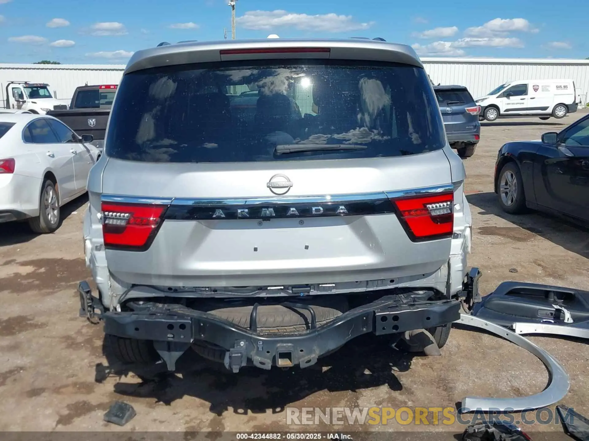 17 fotografías del automóvil dañado JN8AY2AD2N9677990 NISSAN ARMADA 2022