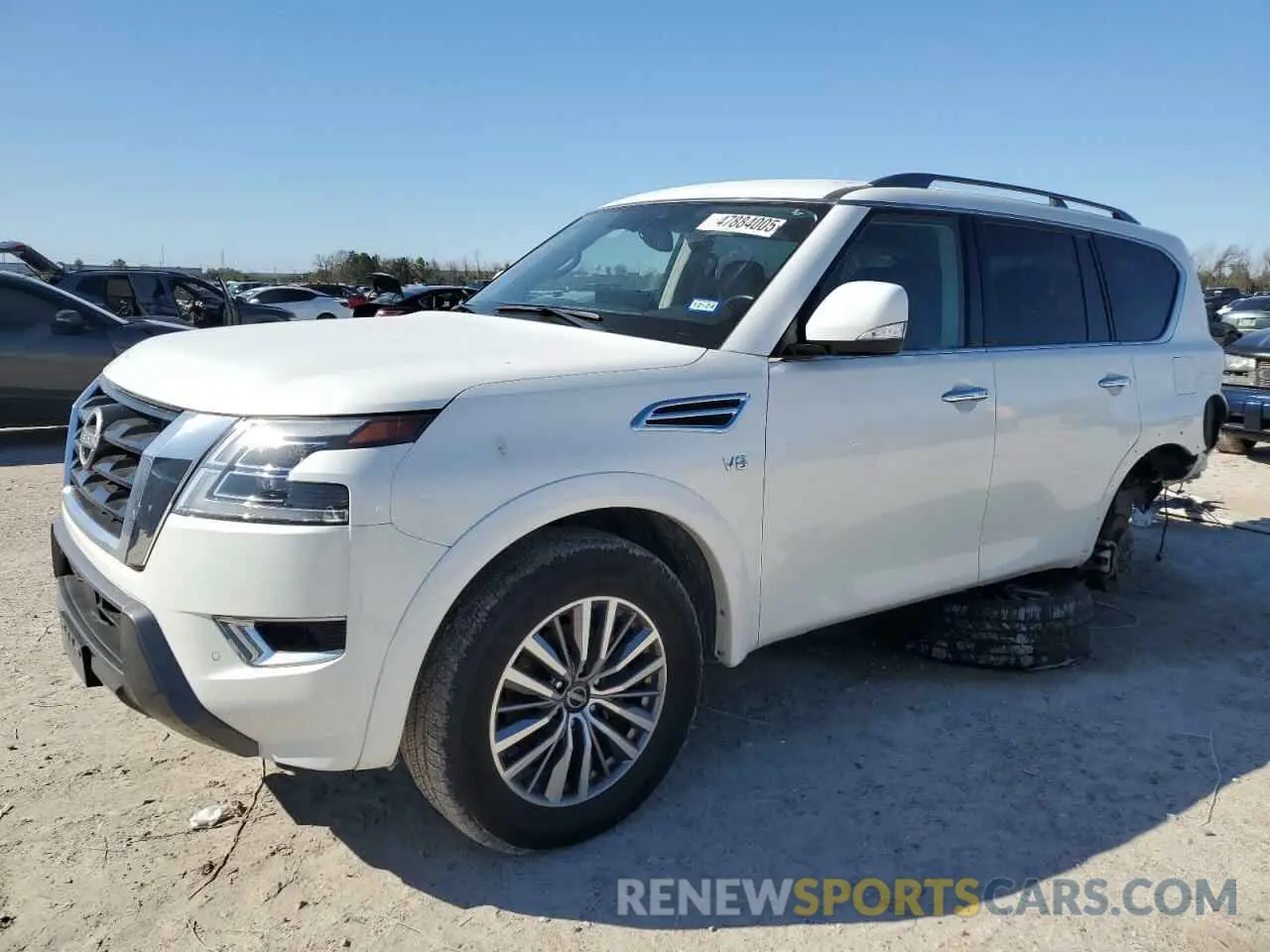 1 fotografías del automóvil dañado JN8AY2AD9N9675220 NISSAN ARMADA 2022
