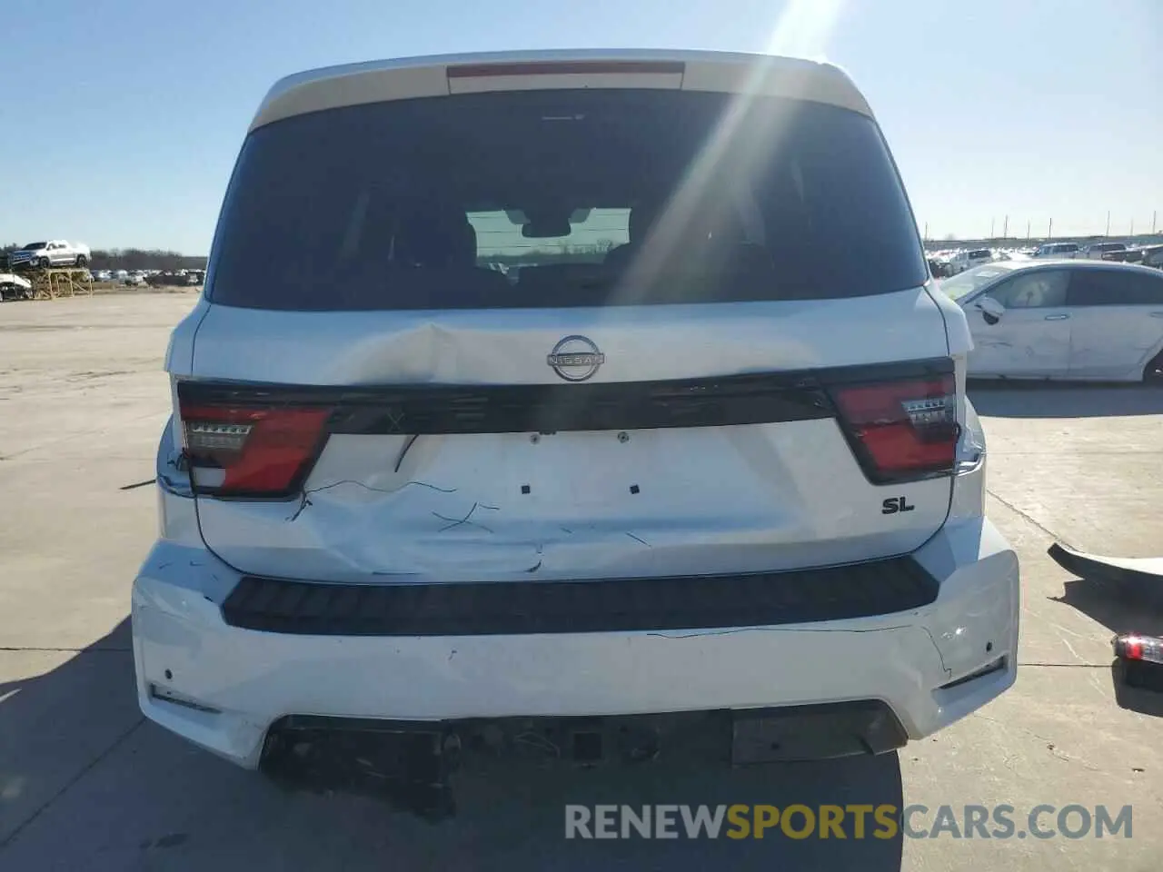 6 fotografías del automóvil dañado JN8AY2BA5N9392690 NISSAN ARMADA 2022