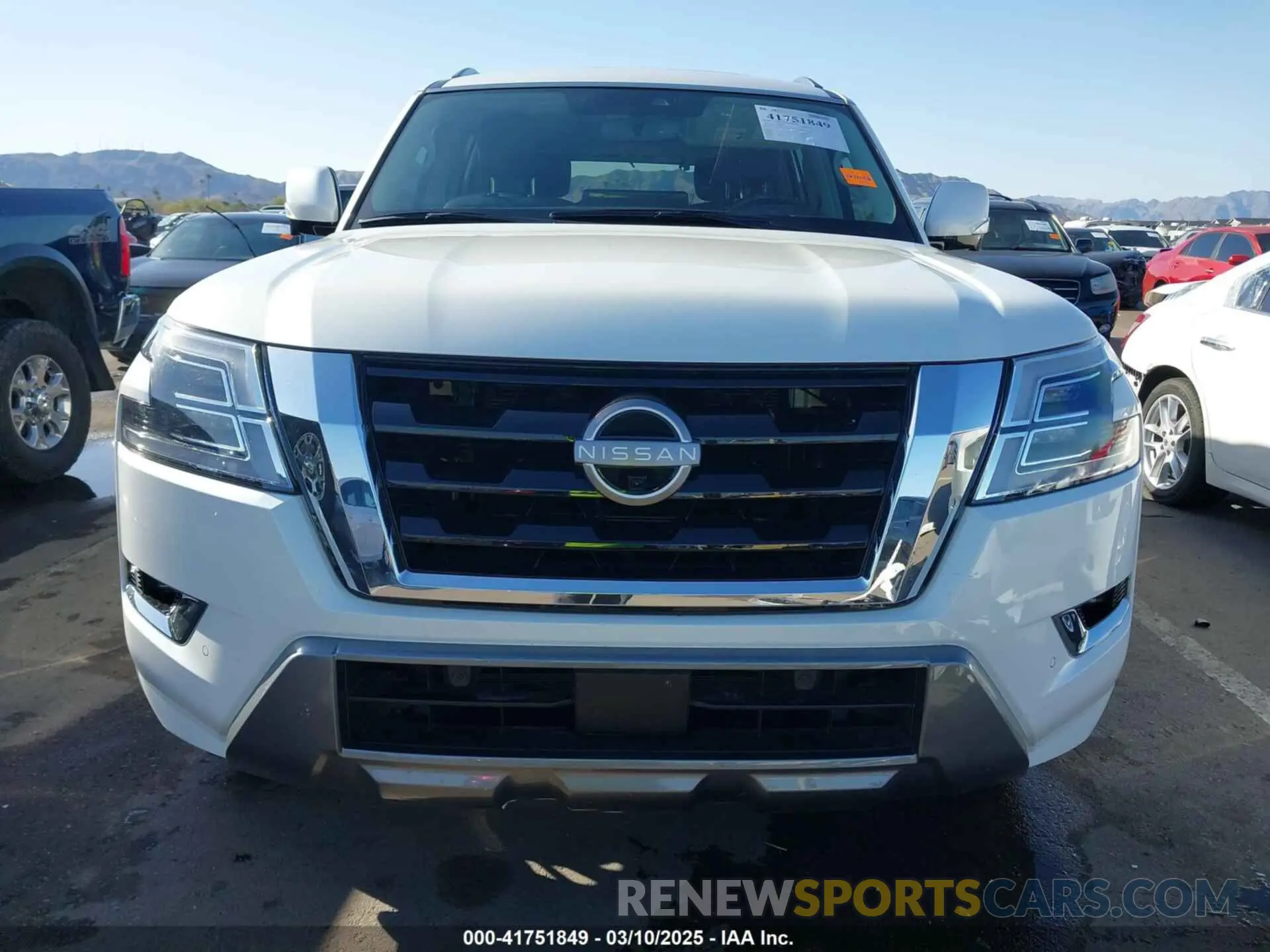 13 fotografías del automóvil dañado JN8AY2BB0N9813188 NISSAN ARMADA 2022