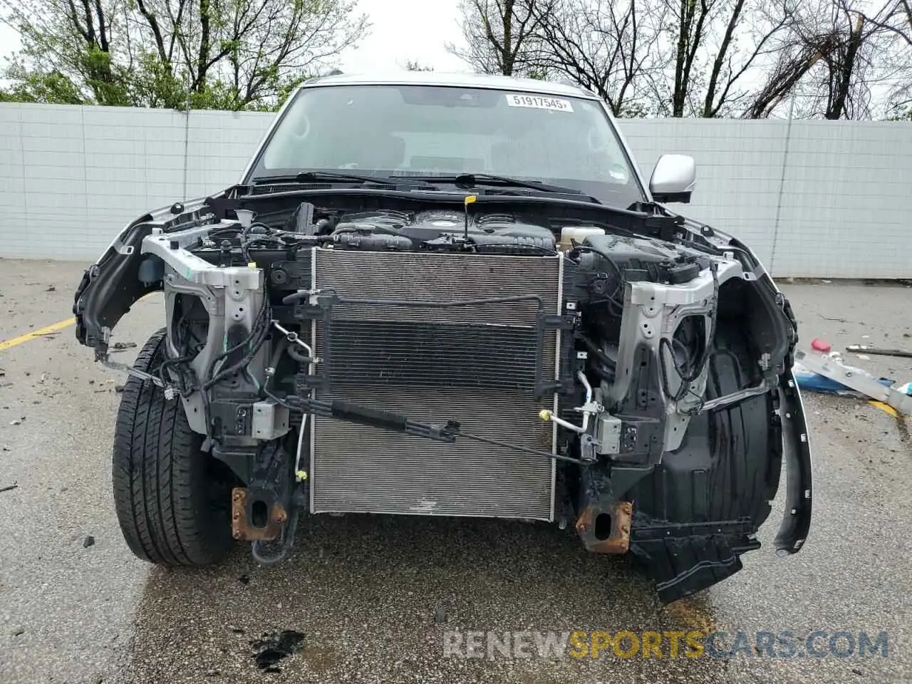 5 fotografías del automóvil dañado JN8AY2BB1N9810882 NISSAN ARMADA 2022