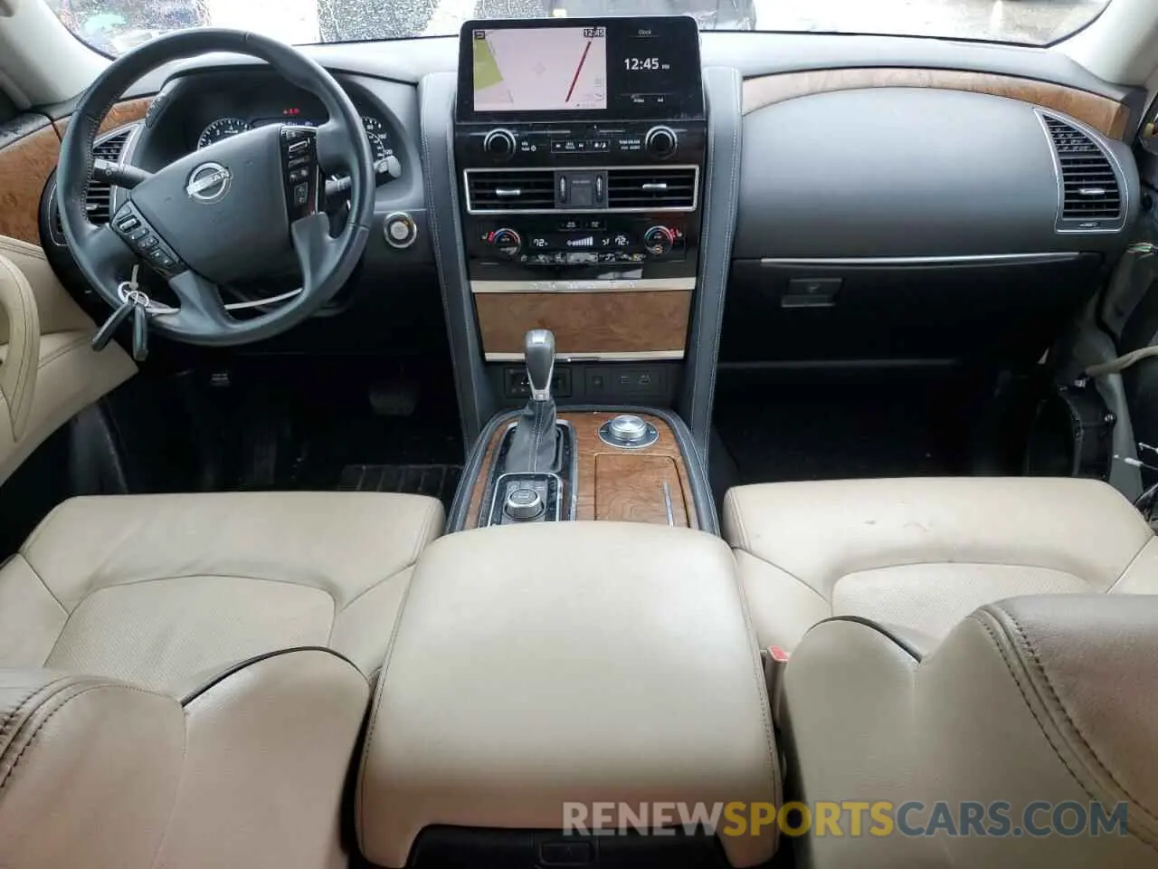 8 fotografías del automóvil dañado JN8AY2BB1N9810882 NISSAN ARMADA 2022