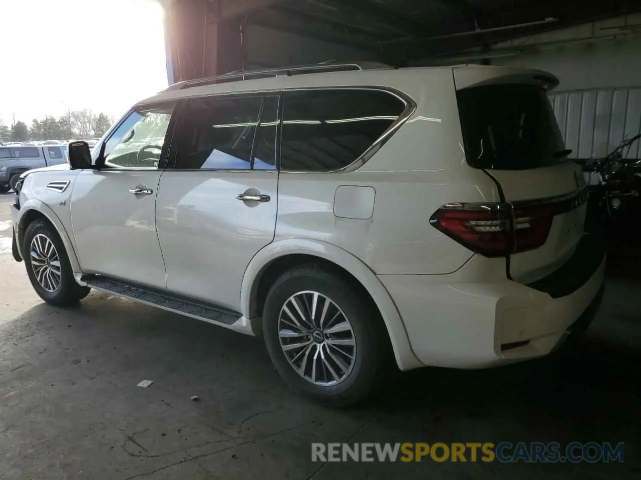 2 fotografías del automóvil dañado JN8AY2BB8N9815142 NISSAN ARMADA 2022