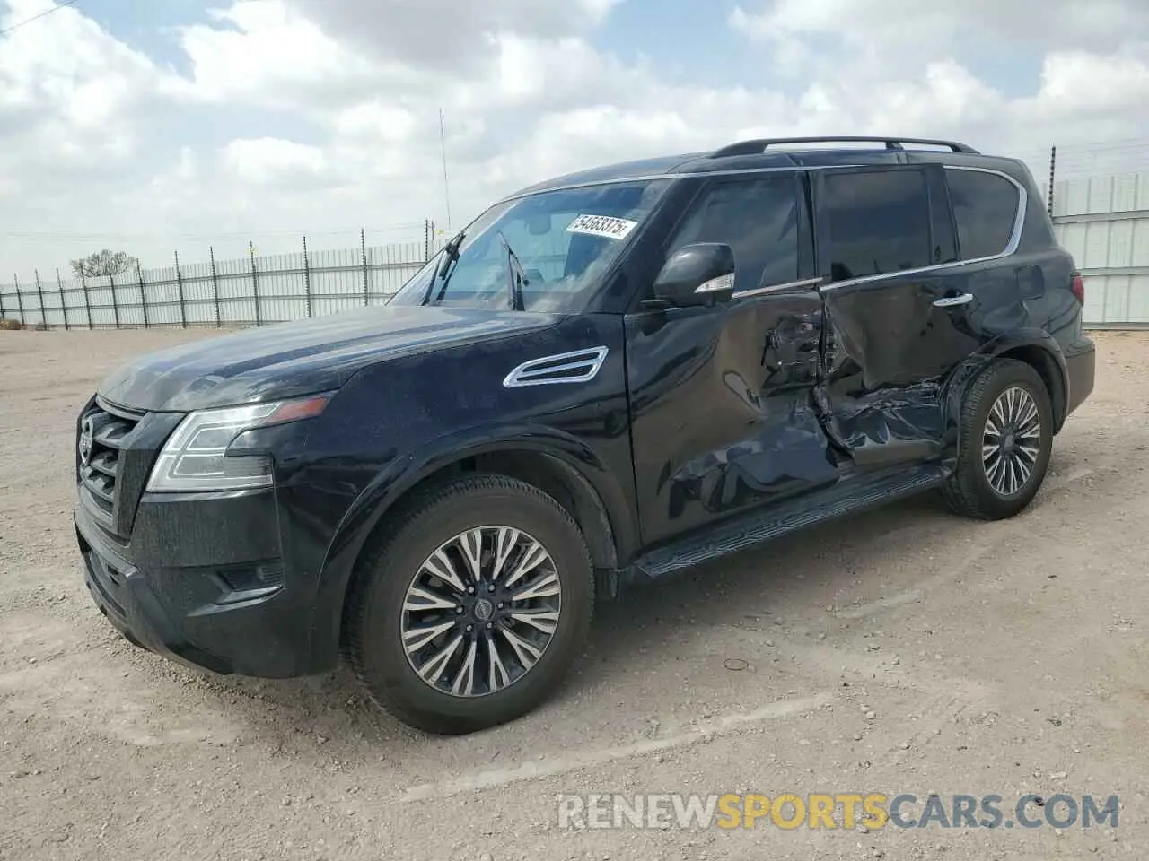 1 fotografías del automóvil dañado JN8AY2BB9N9810015 NISSAN ARMADA 2022