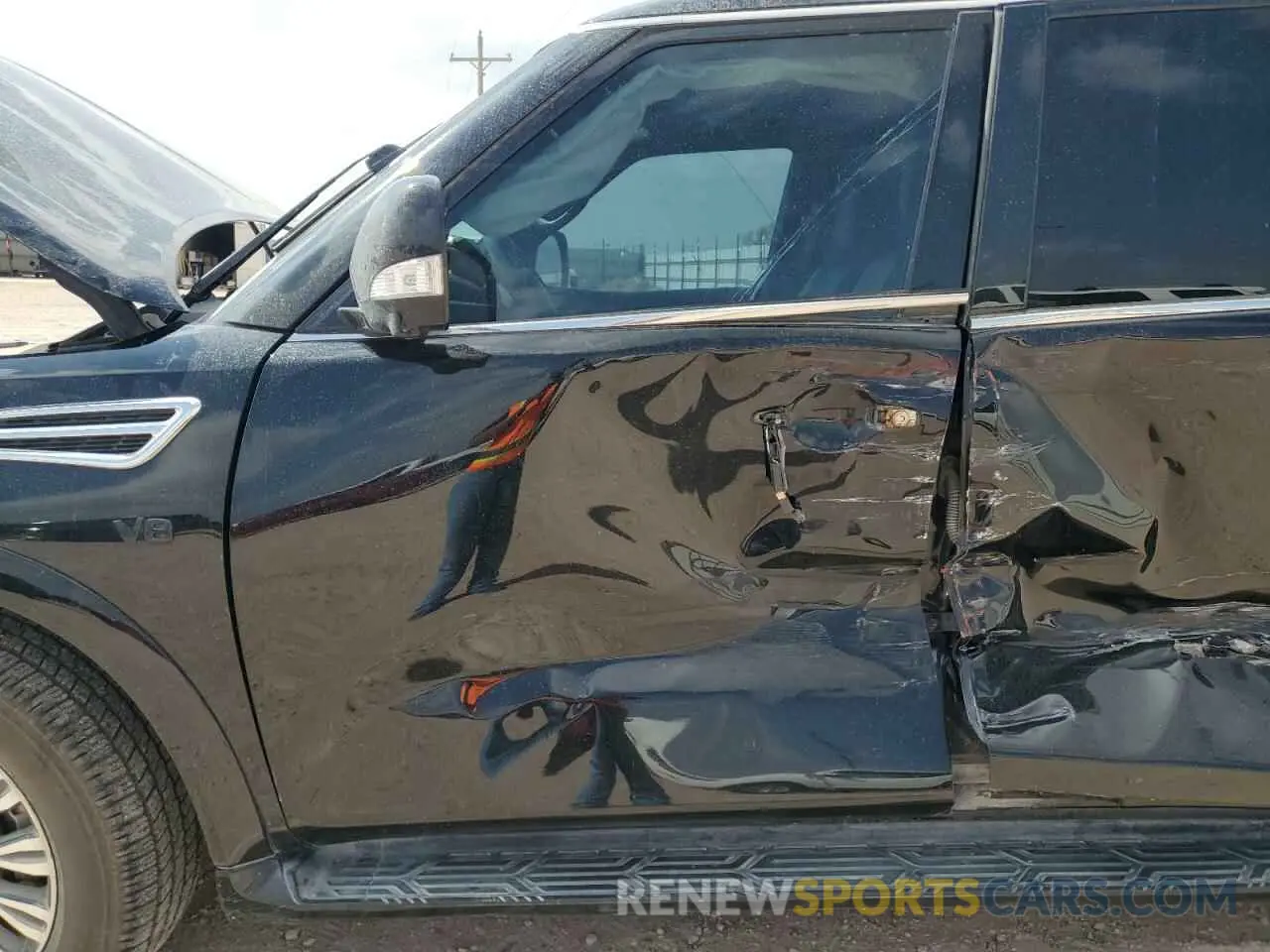 7 fotografías del automóvil dañado JN8AY2BB9N9810015 NISSAN ARMADA 2022