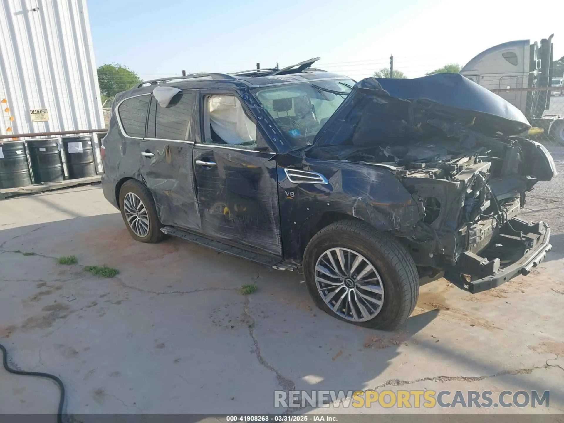 1 fotografías del automóvil dañado JN8AY2BC0N9162377 NISSAN ARMADA 2022