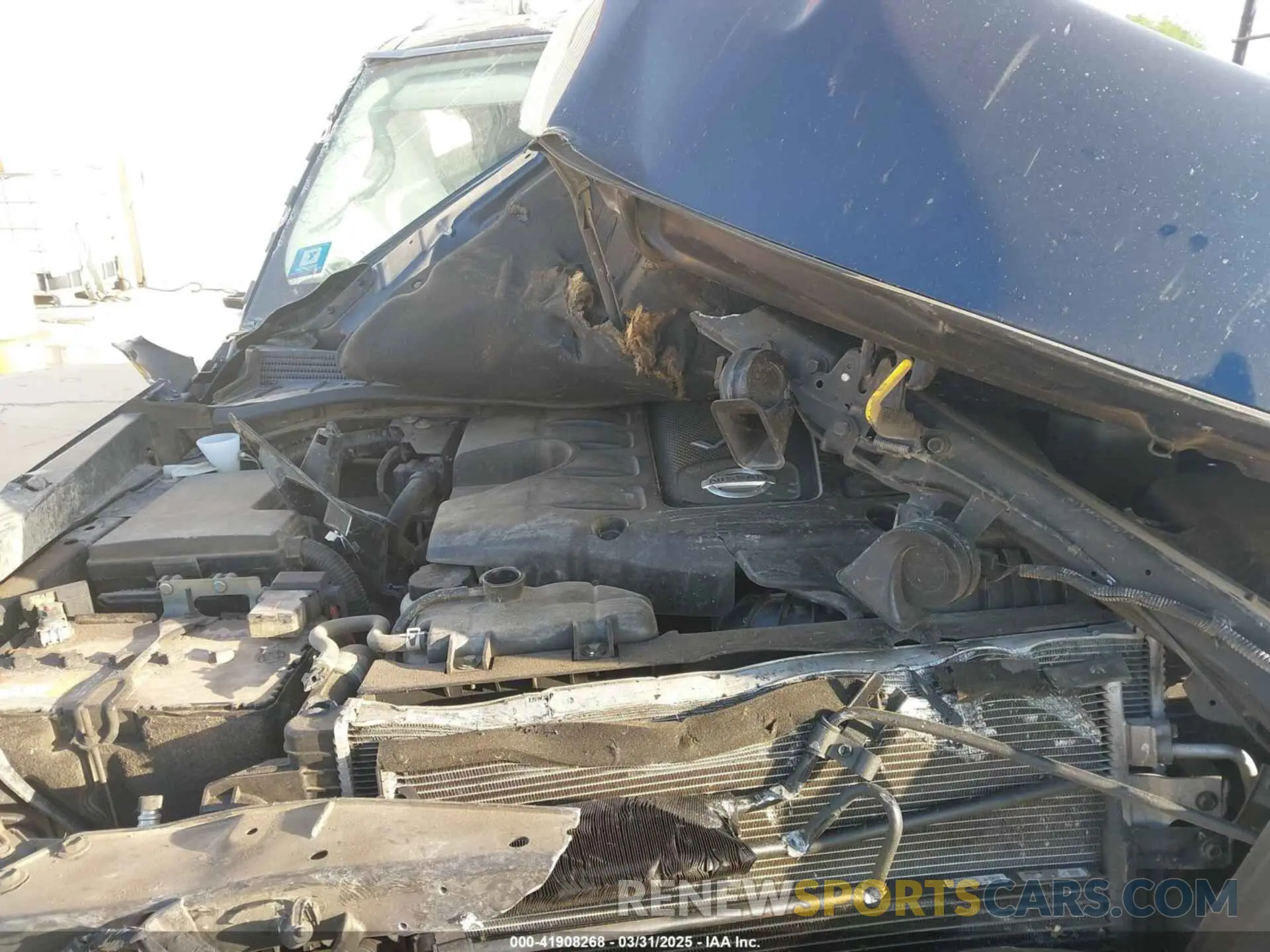 10 fotografías del automóvil dañado JN8AY2BC0N9162377 NISSAN ARMADA 2022
