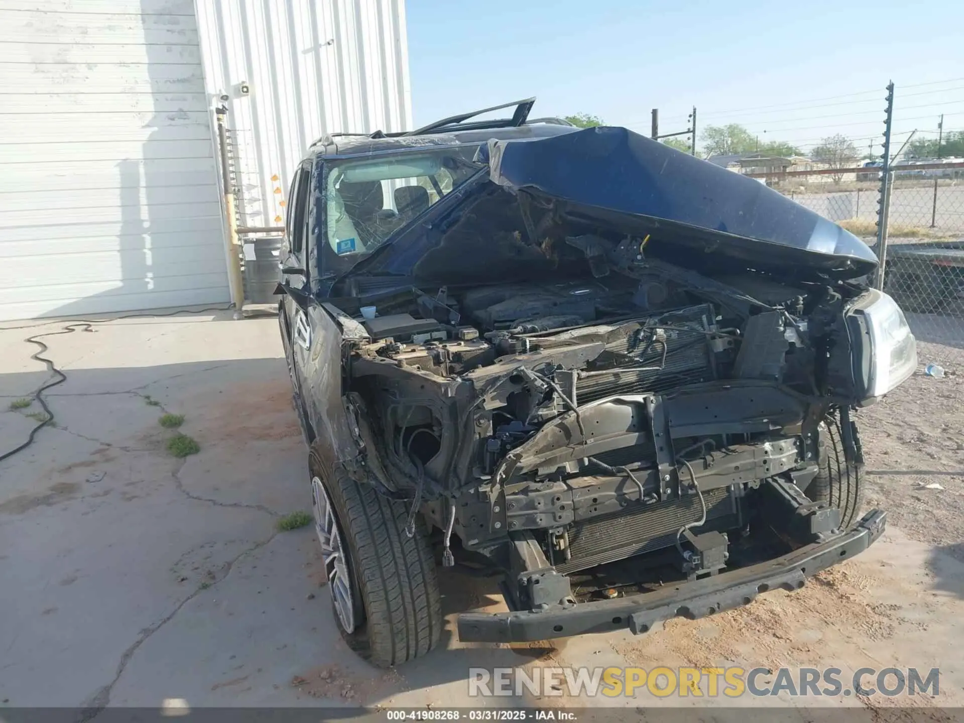 6 fotografías del automóvil dañado JN8AY2BC0N9162377 NISSAN ARMADA 2022