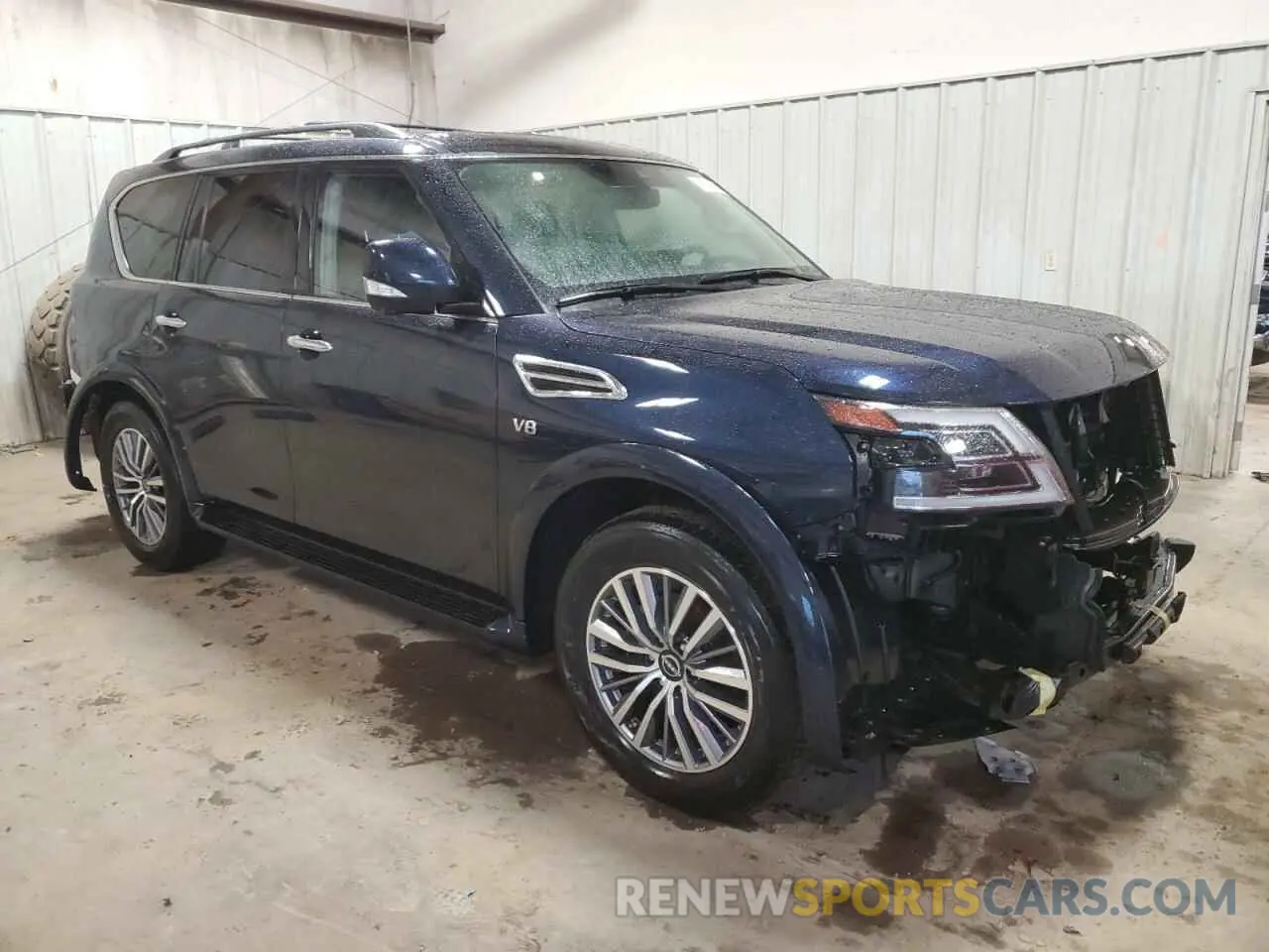 4 fotografías del automóvil dañado JN8AY2BC1N9162355 NISSAN ARMADA 2022
