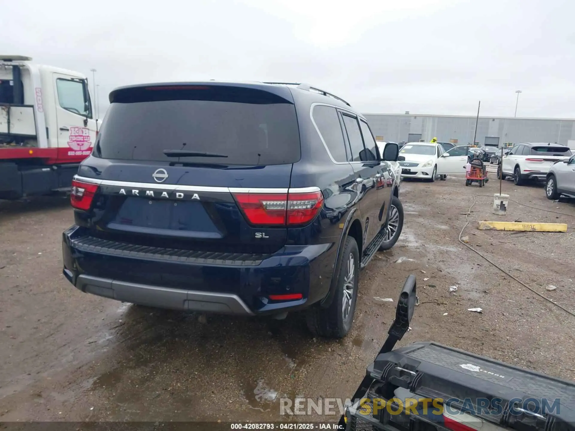4 fotografías del automóvil dañado JN8AY2BC6N9162450 NISSAN ARMADA 2022