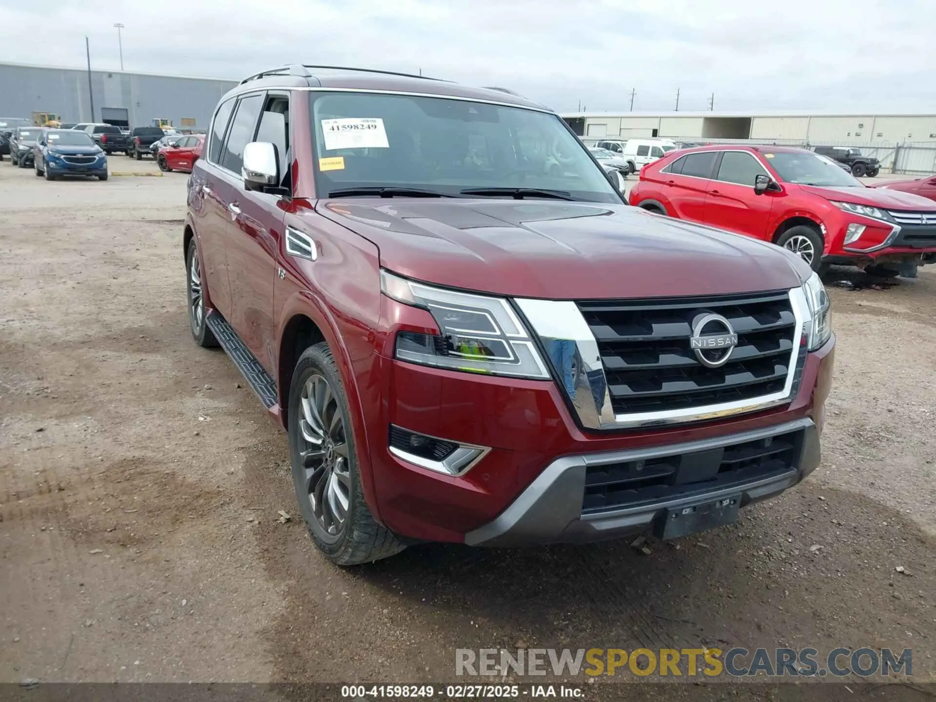 1 fotografías del automóvil dañado JN8AY2DA0N9390195 NISSAN ARMADA 2022