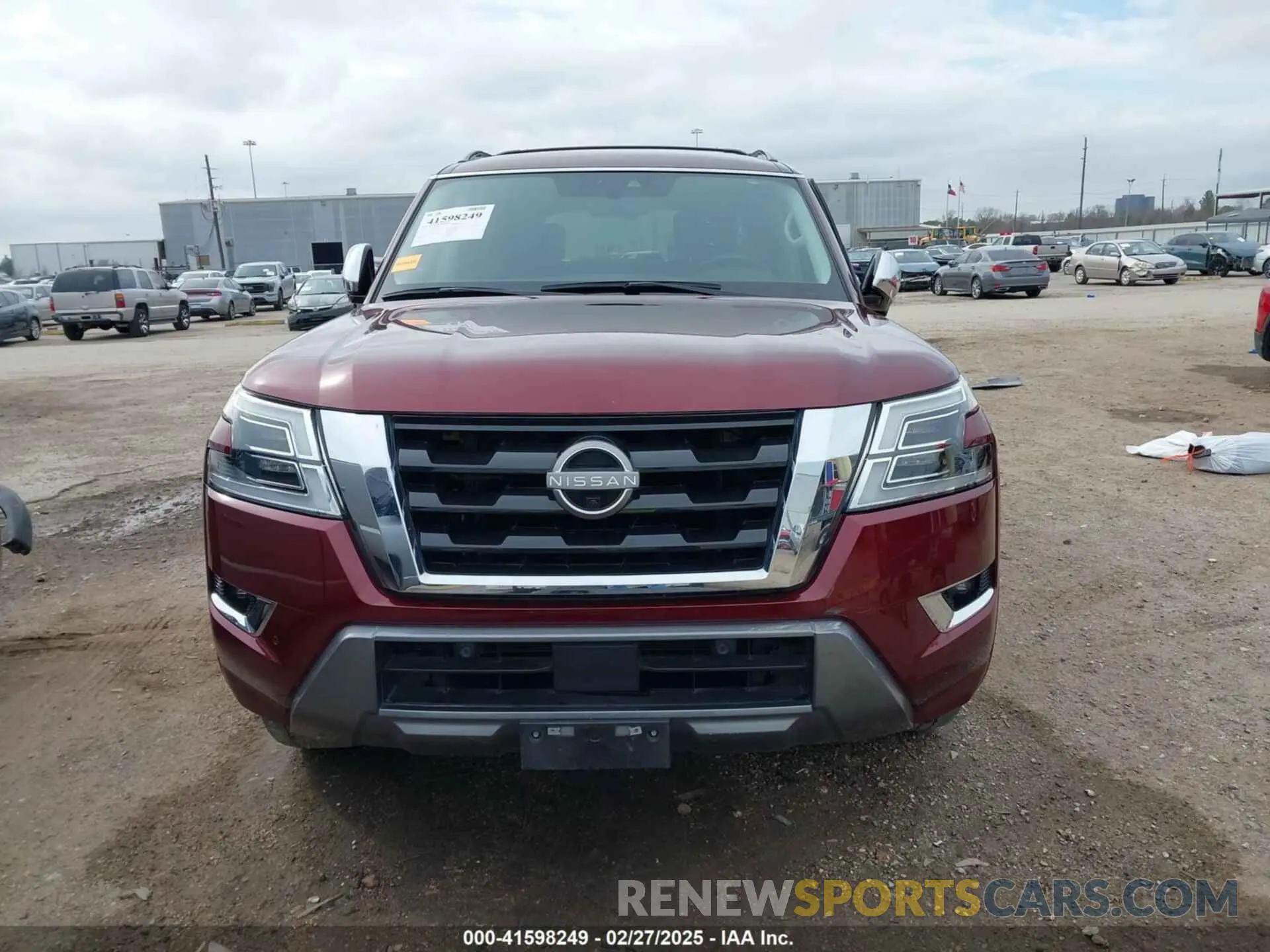 12 fotografías del automóvil dañado JN8AY2DA0N9390195 NISSAN ARMADA 2022