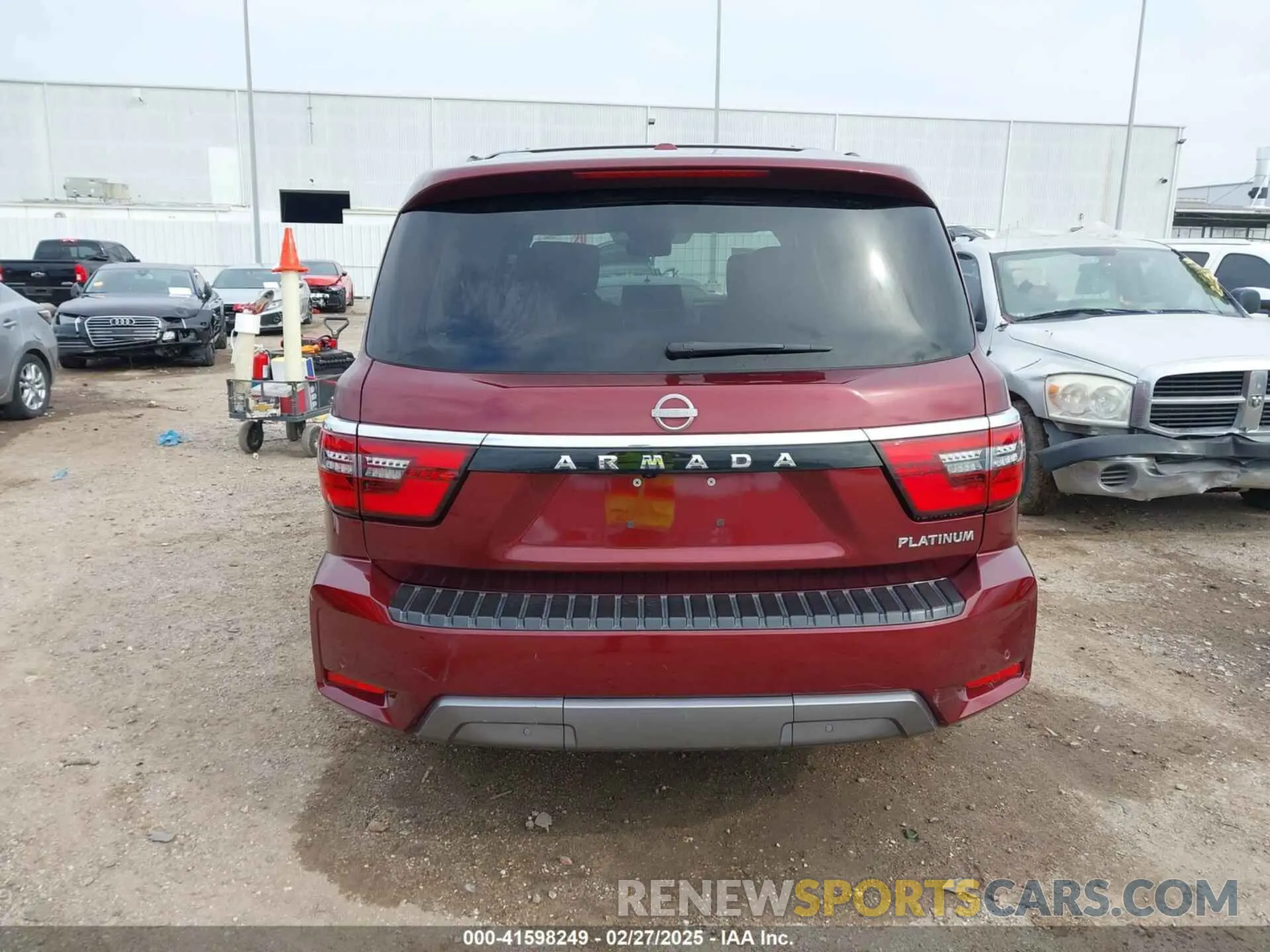 16 fotografías del automóvil dañado JN8AY2DA0N9390195 NISSAN ARMADA 2022