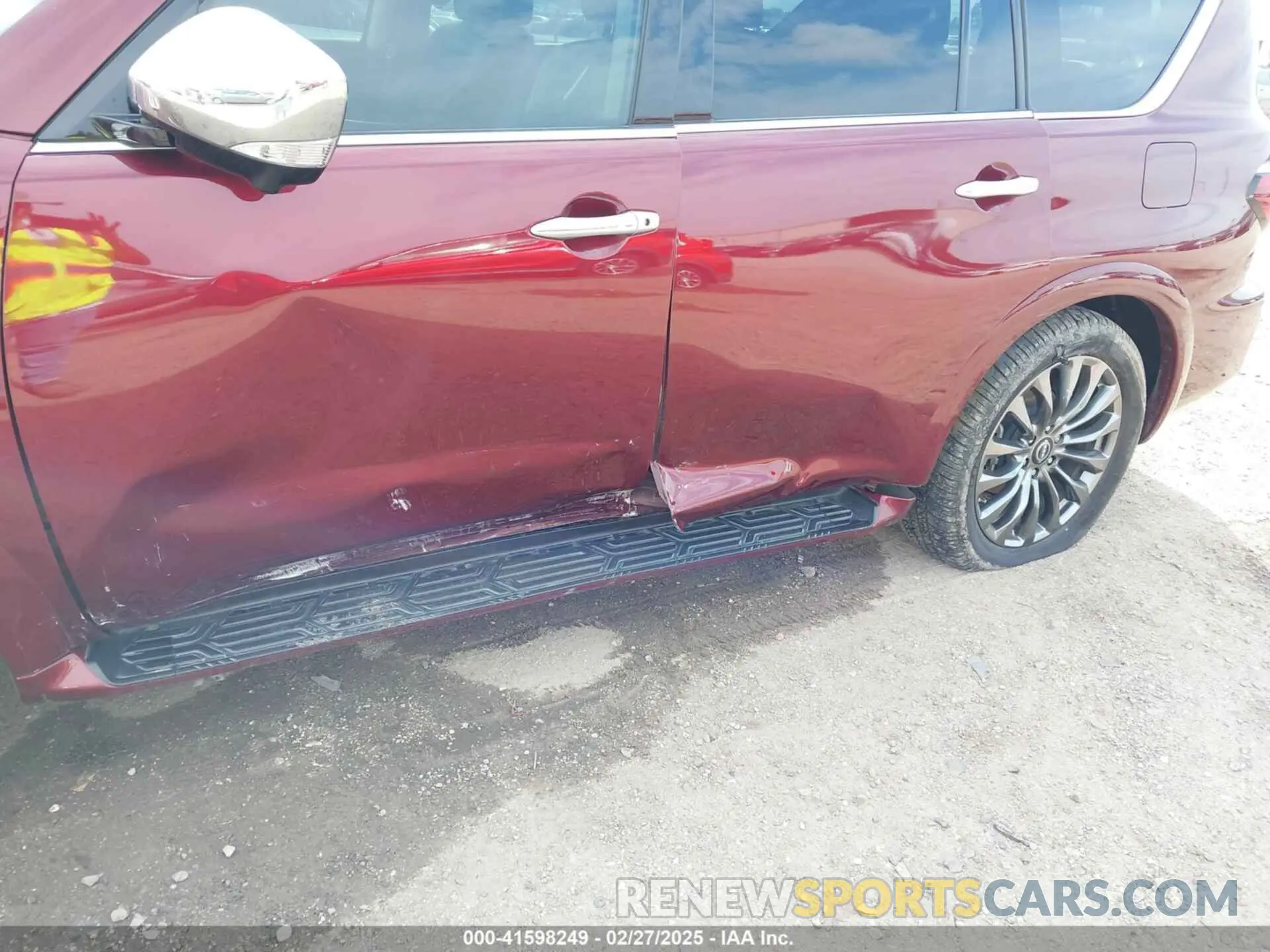 6 fotografías del automóvil dañado JN8AY2DA0N9390195 NISSAN ARMADA 2022