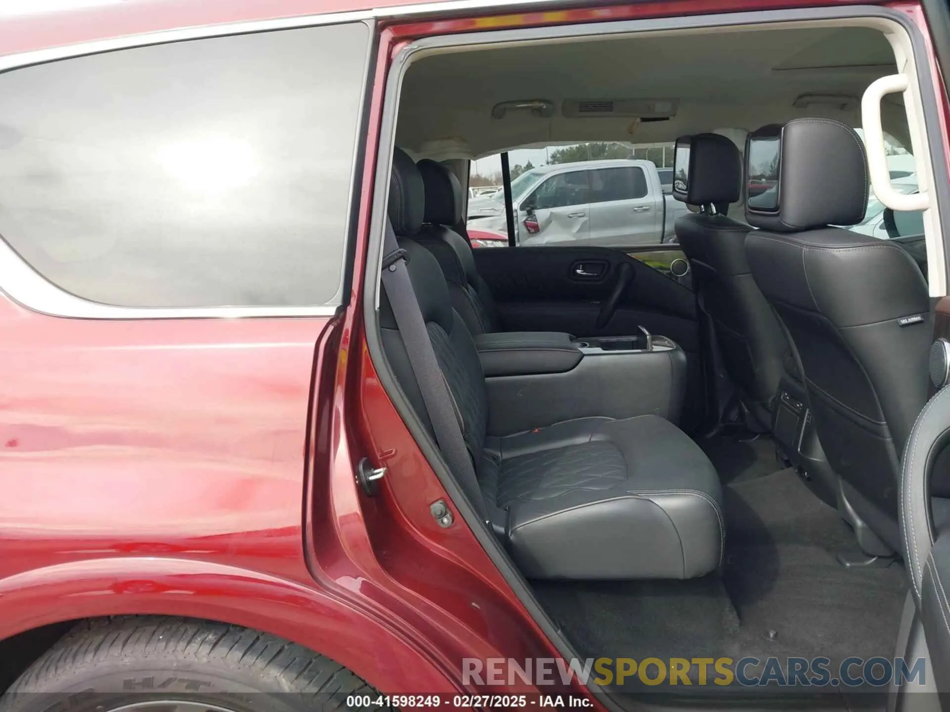 8 fotografías del automóvil dañado JN8AY2DA0N9390195 NISSAN ARMADA 2022
