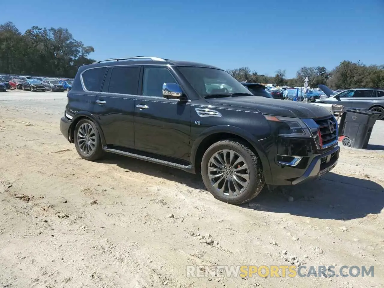 4 fotografías del automóvil dañado JN8AY2DA4N9392984 NISSAN ARMADA 2022