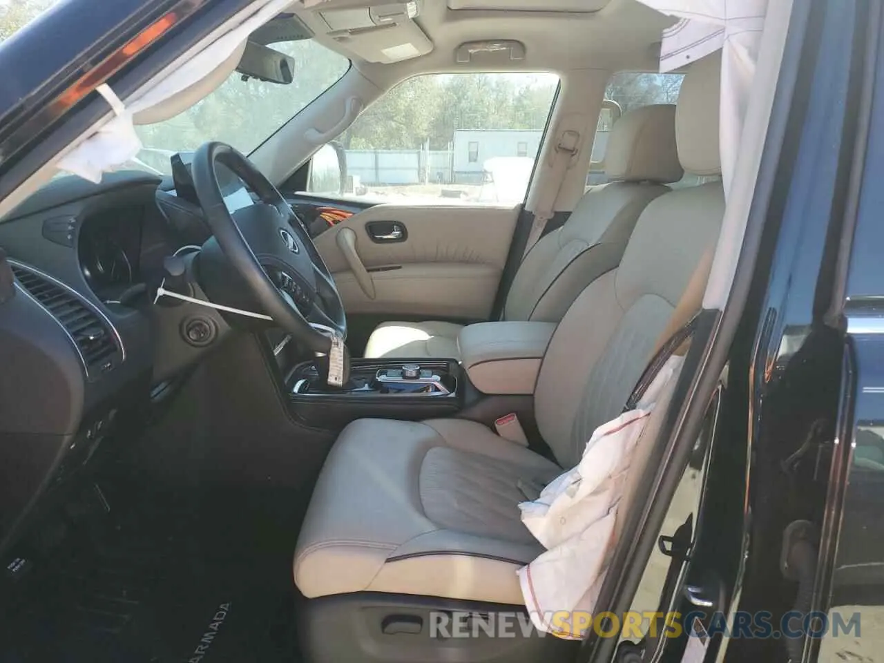 7 fotografías del automóvil dañado JN8AY2DA4N9392984 NISSAN ARMADA 2022